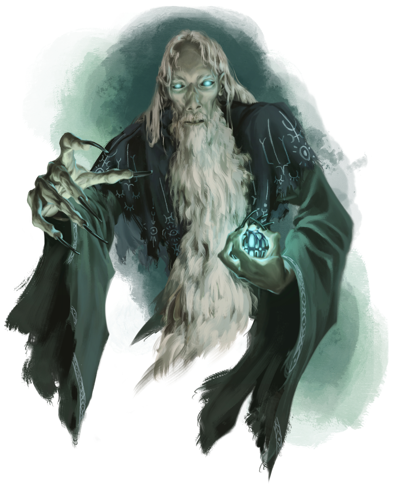 'Nostrodamicus' for 'Injuries and Vile Deeds', Lone Colossus Games, AD: Josh Rosing, 2022