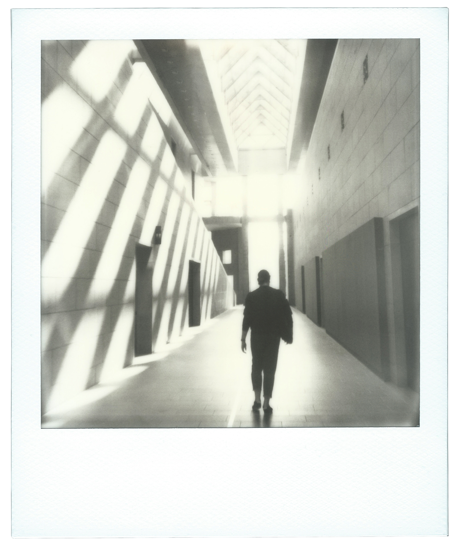 Julian at The National Gallery of Ottawa Polaroid