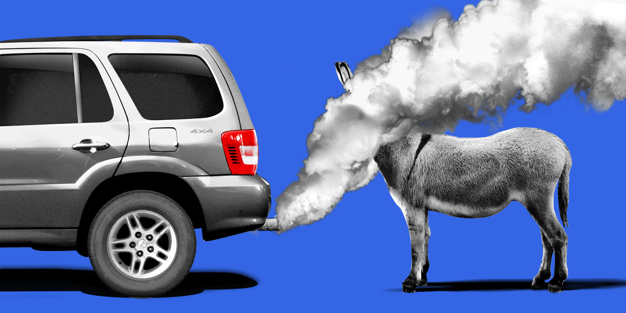 Democrats’ Baffling Blind Spot On Cars - Illustration by Doug Chayka