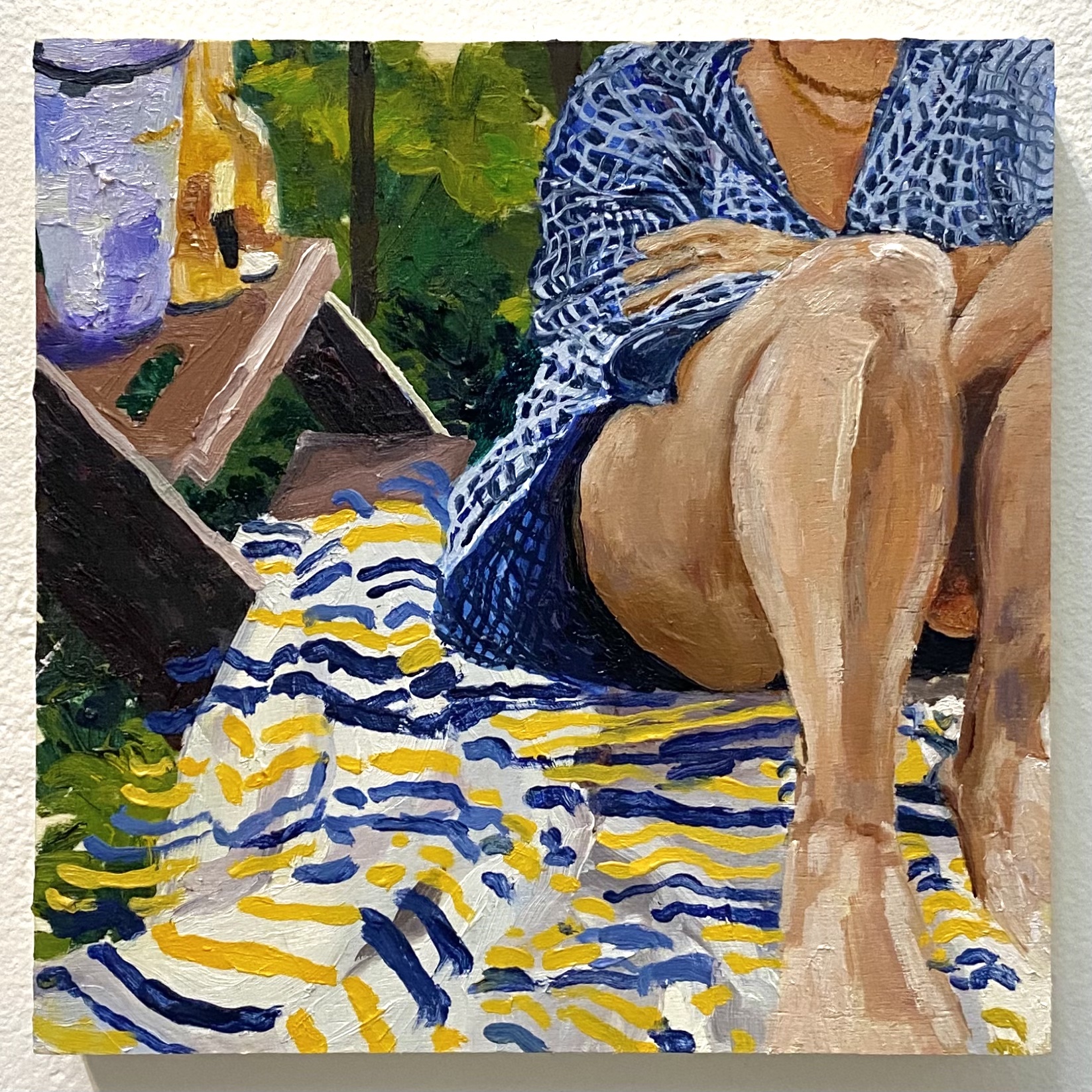 Fire Escape (10" x 10") 2022