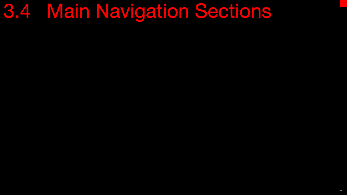 Main Navigation