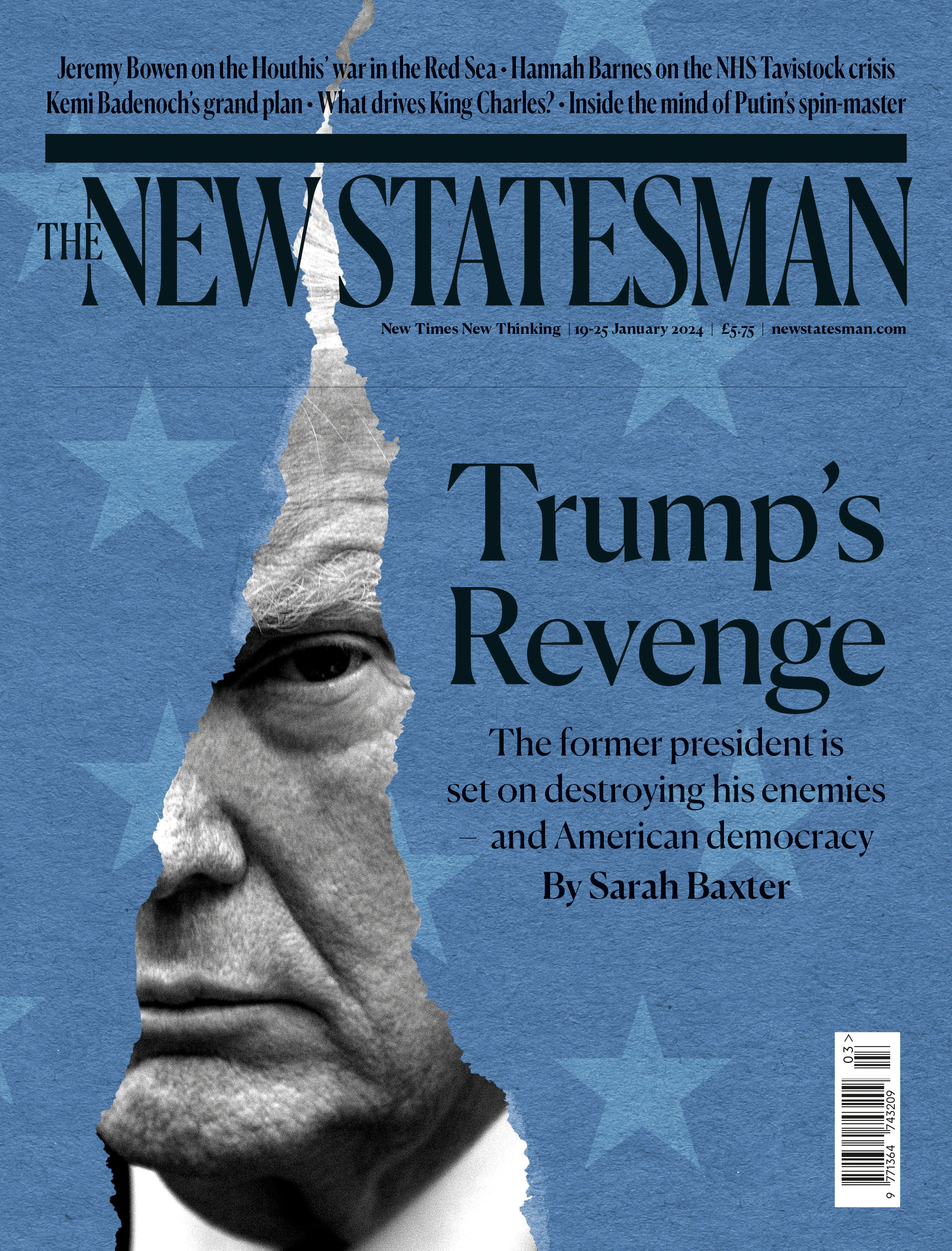 New Statesman: Trumps Revenge AD: Erica Weathers