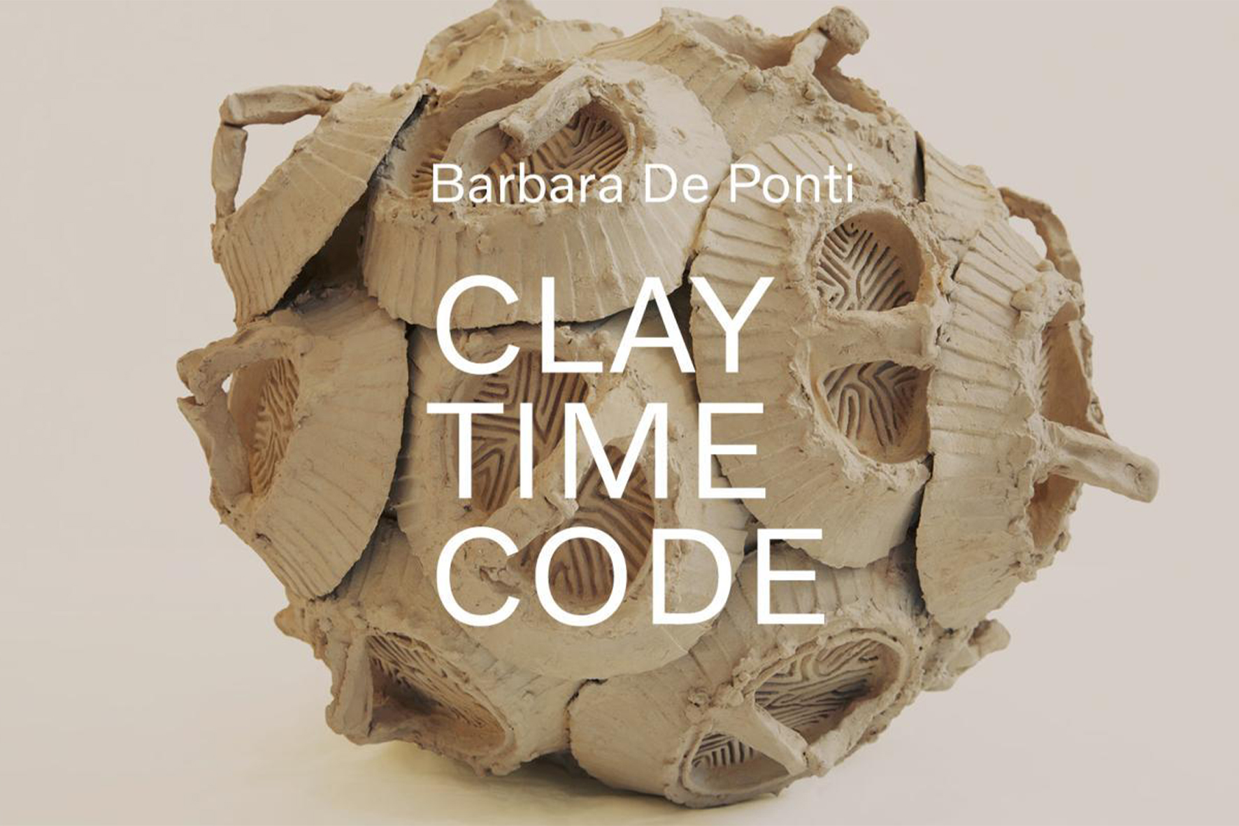 Barbara De Ponti | Clay Time Code at Volvo Studio Milano