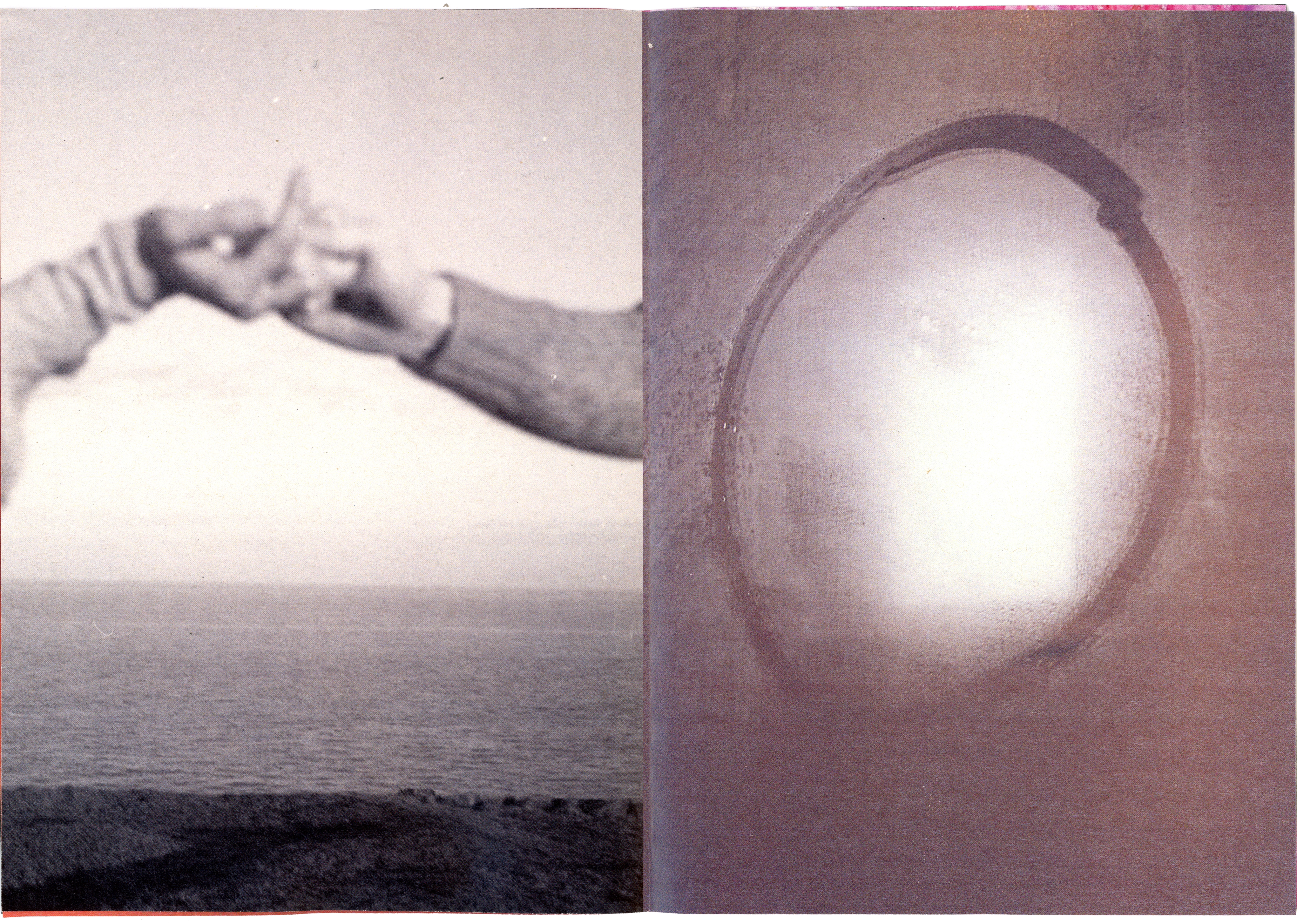 "Pensées II, Thoughts", photographic zine, 2022