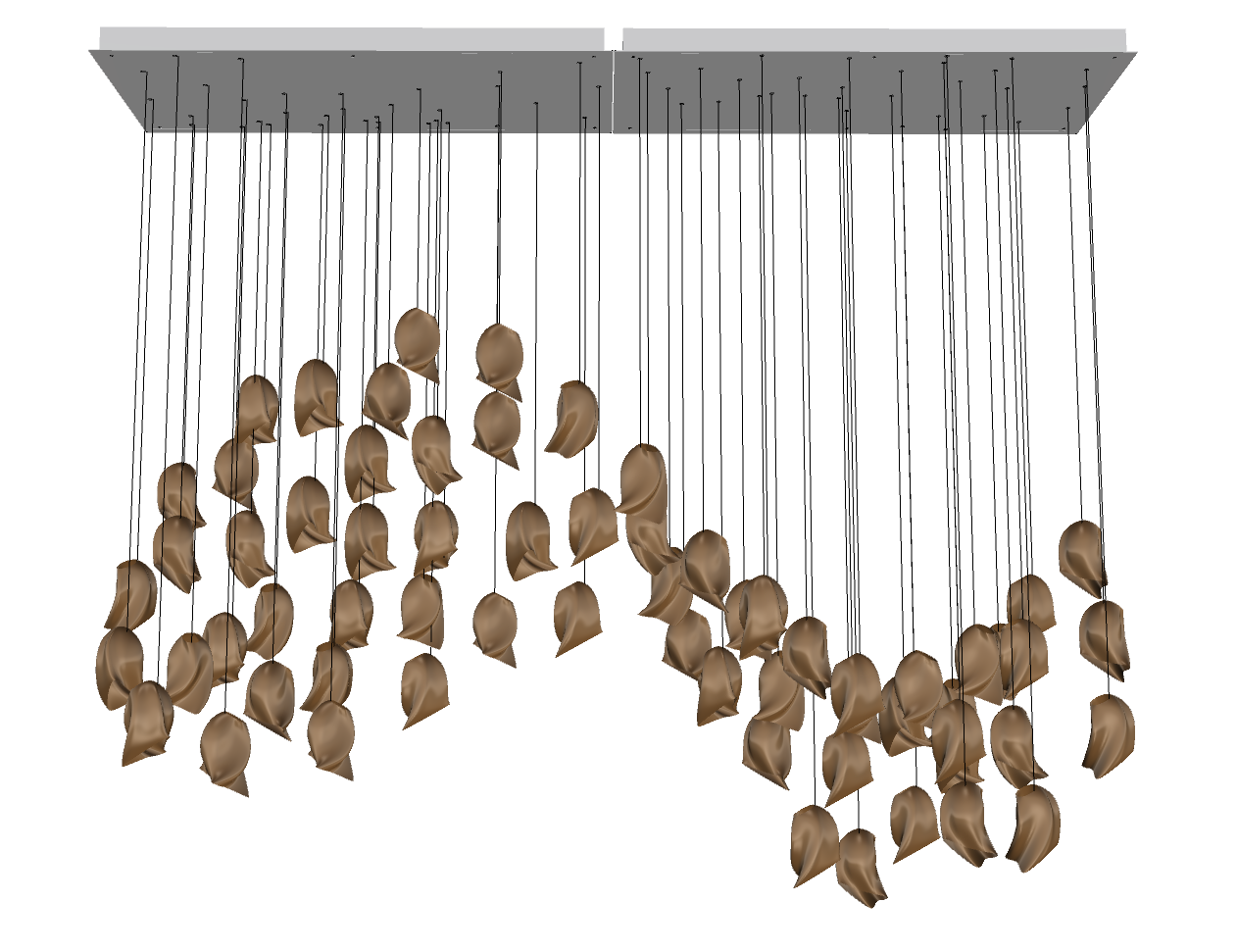 Industrious: Custom Murmurations installation.Role: Project management, design, installation coordination, etc.