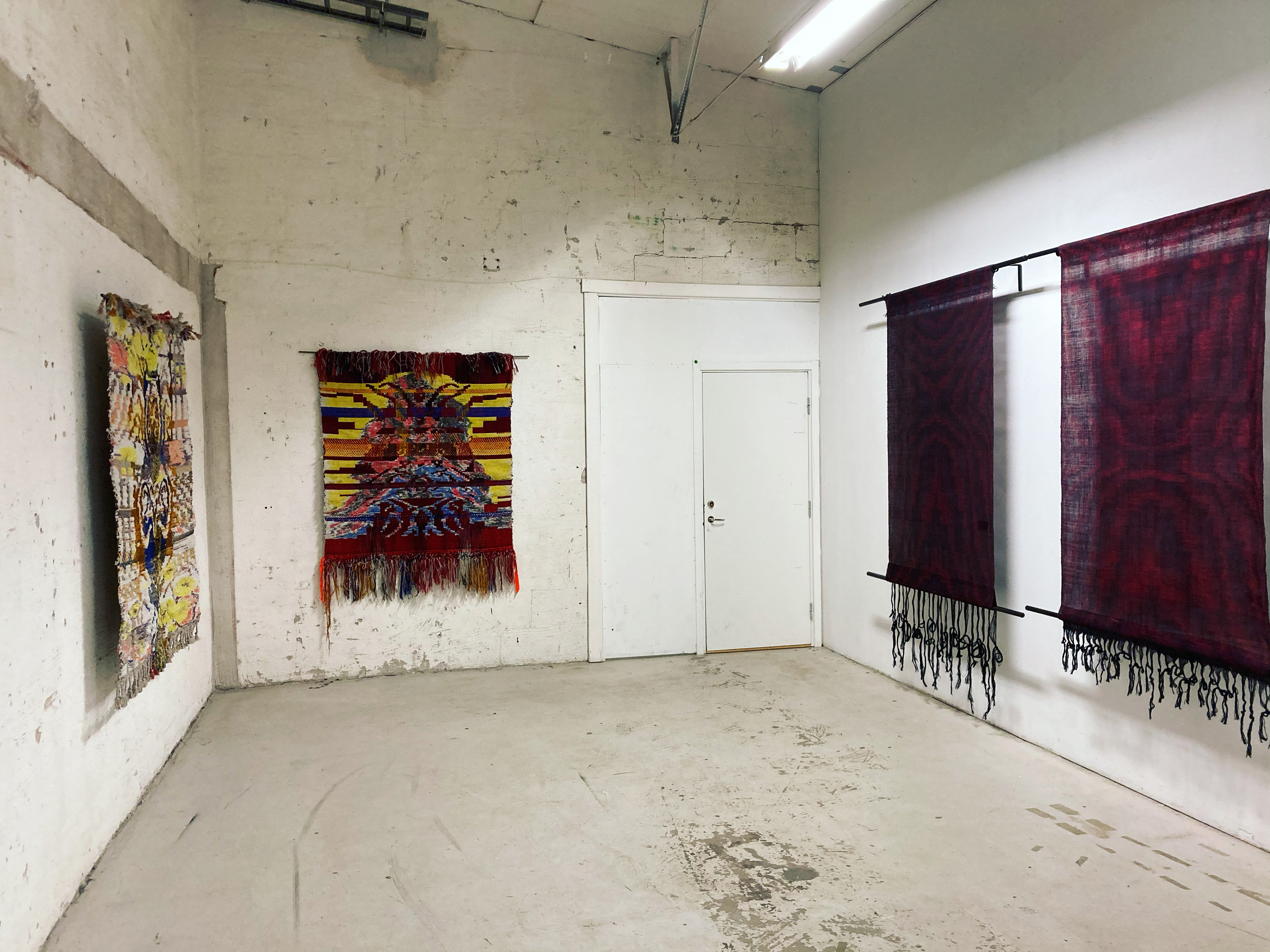 "VÄV- Josefin Gäfvert, Matilda Dominique & Sara Elggren" Konsthall, Årsta Stockholm 2021