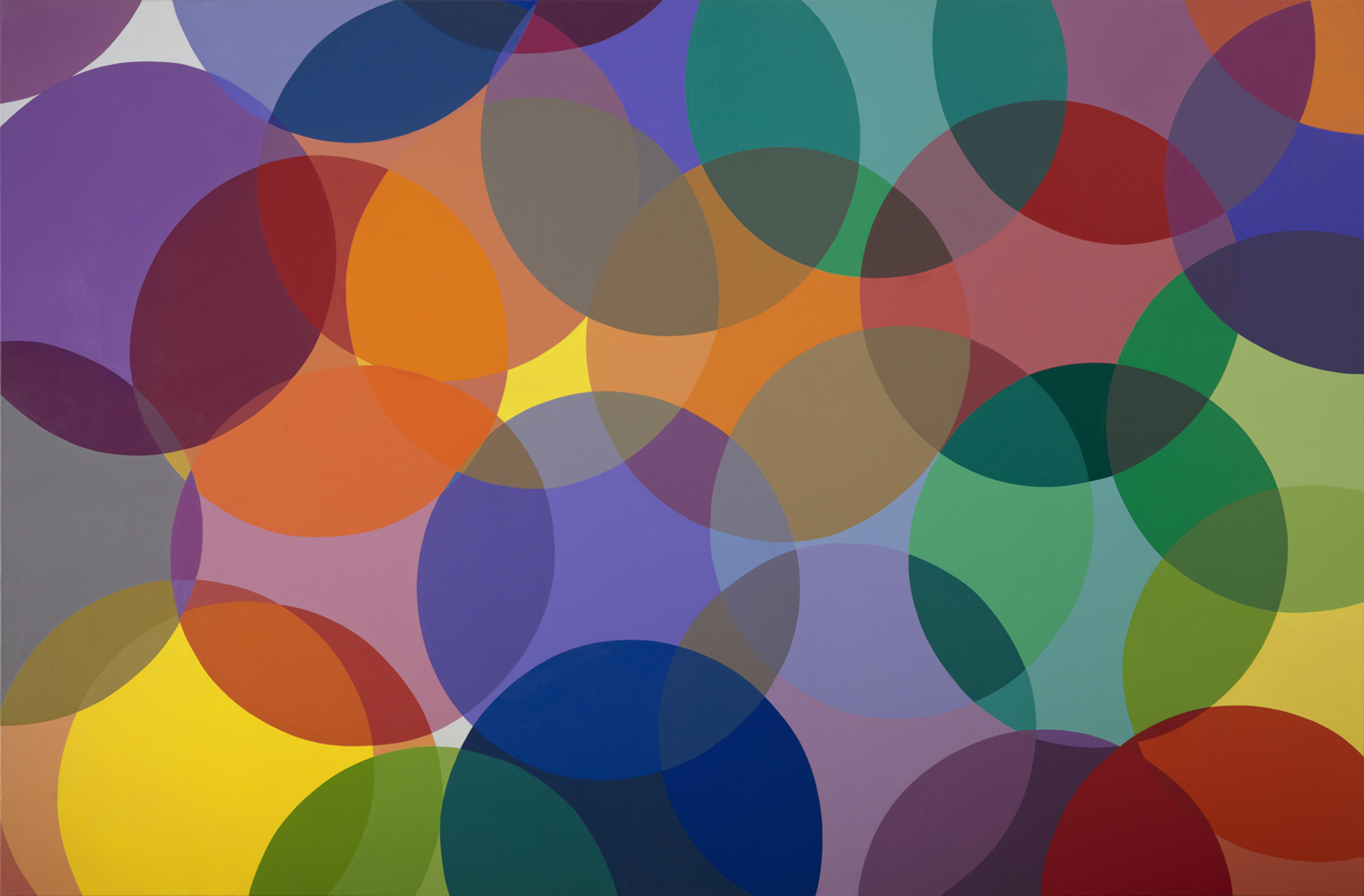 Sin t&iacute;tulo, 2011. Acr&iacute;lico sobre tela, 190 x 290 cm.