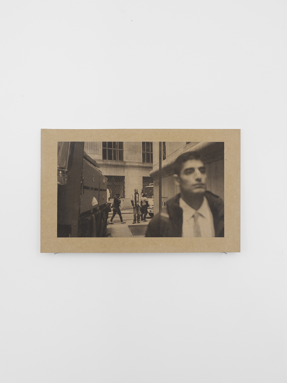 Traveling Salesman, 2018-2019 33 x 20.5 cm / 13 x 8 in.Image Transfer on MDF