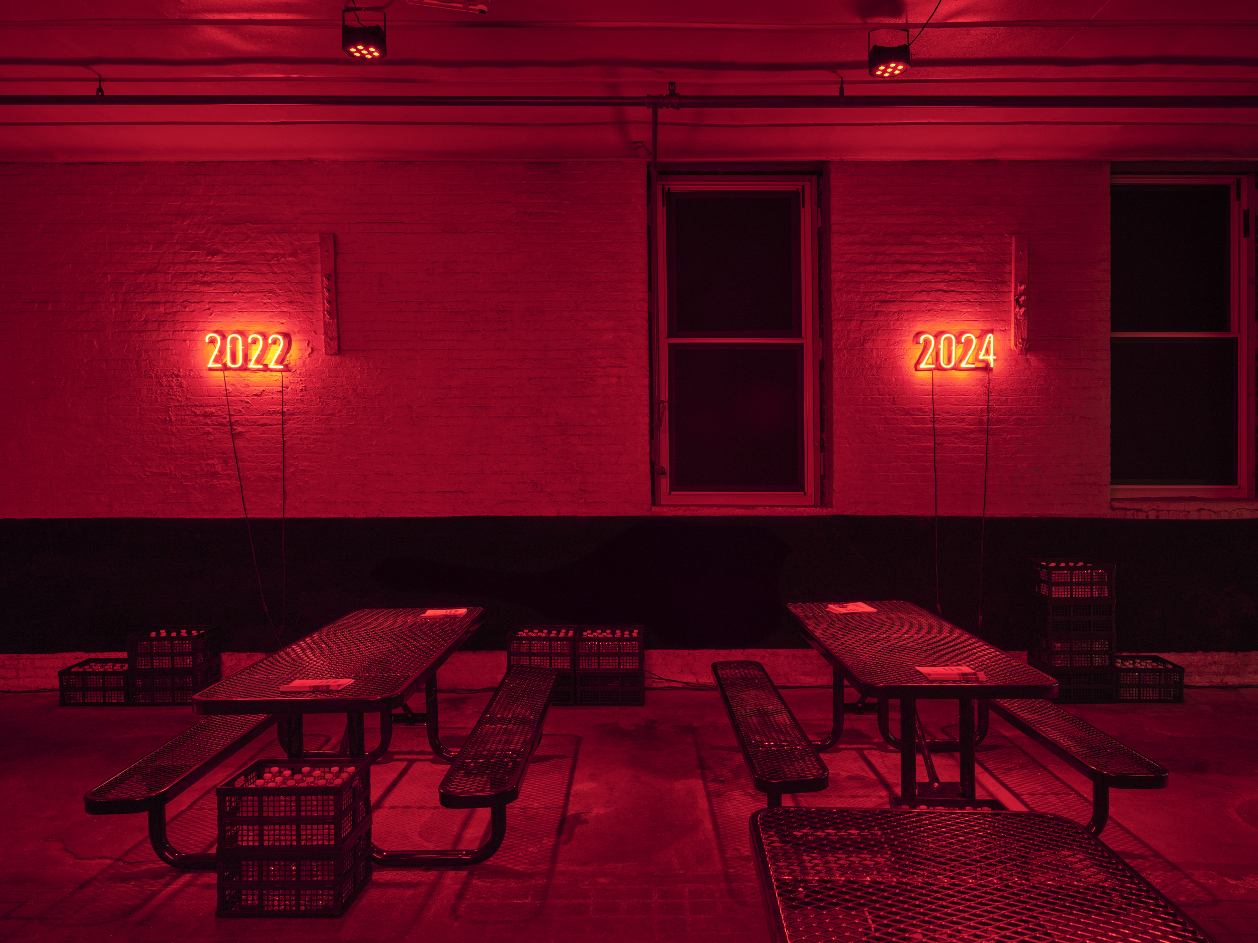 Open Group, "Repeat After Me II," 2022–2024. Installation view at 601Artspace.  Photo by Flaneurshan.studio.