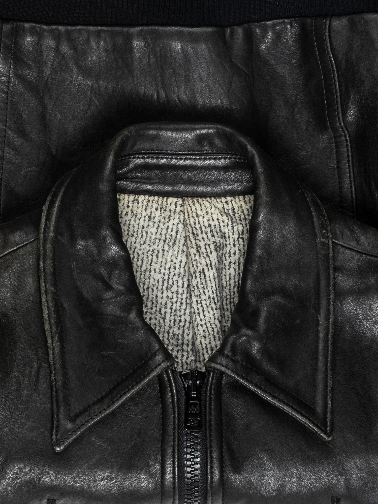 NUMBER (N)INE Western Leather Jacket AW2007 - ARCHIVED