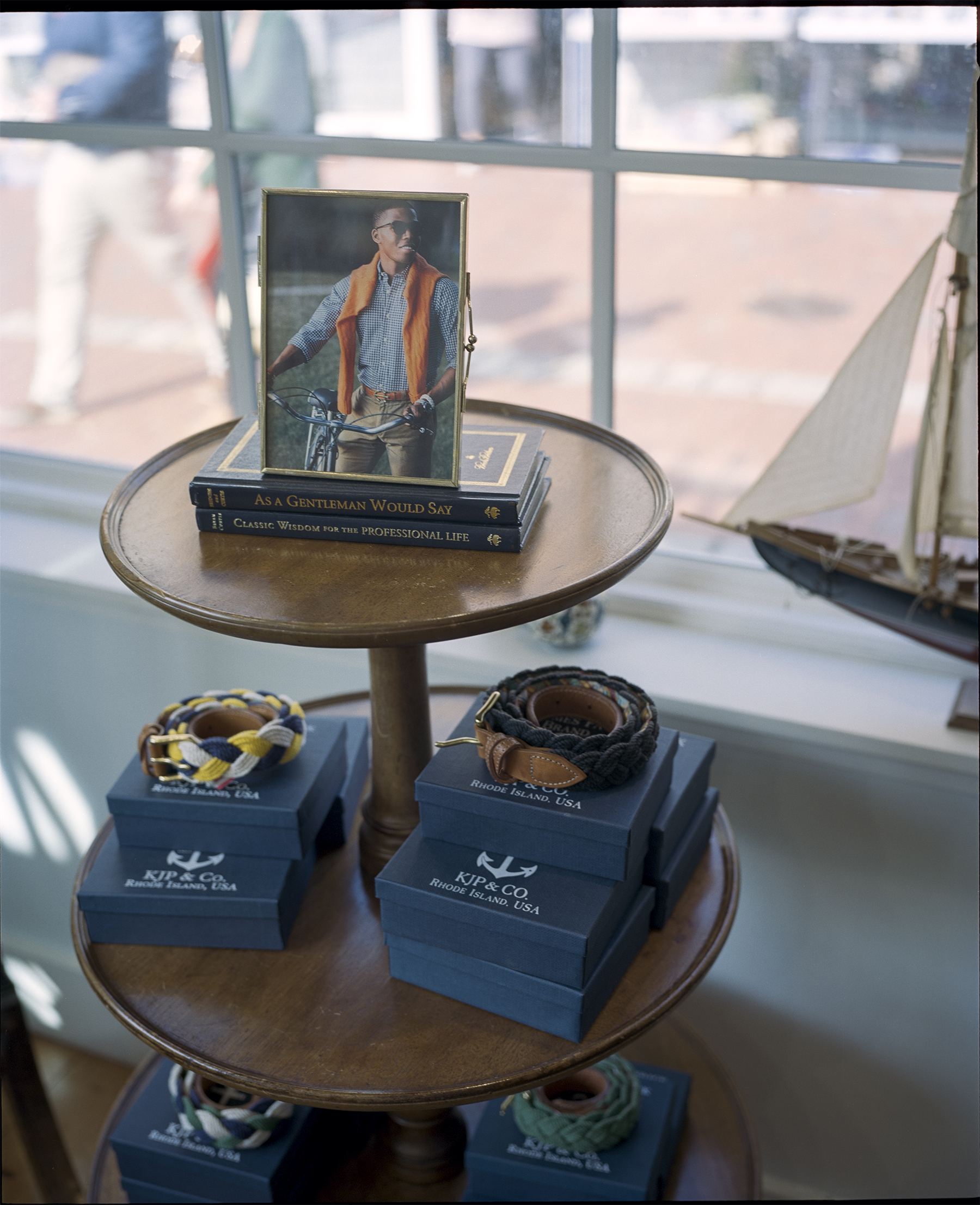 Image, Kiel James Patrick flagship store. Newport, Rhode Island, USA, 2020.