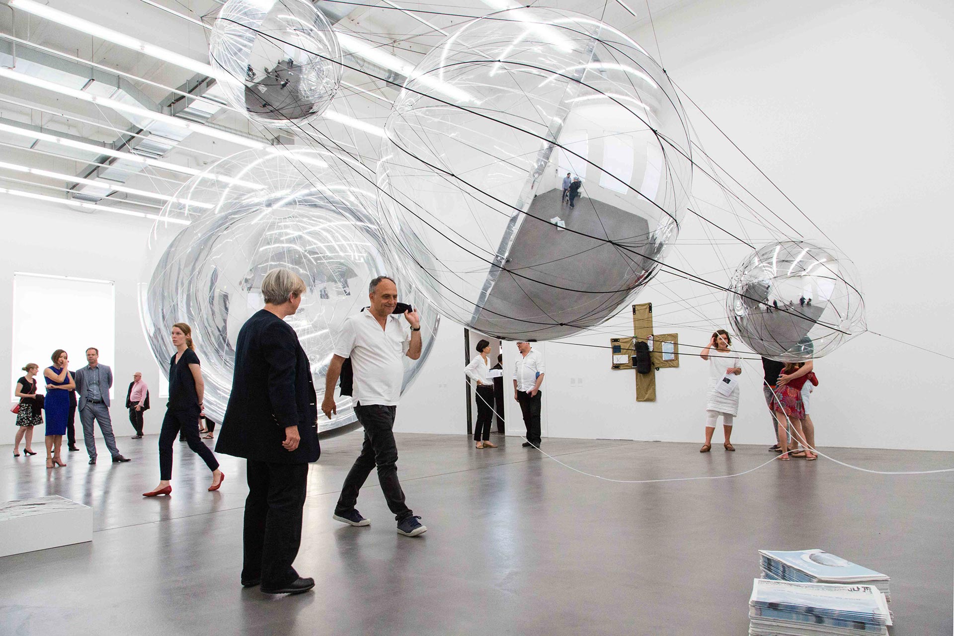 Thomas Saraceno, 2017.