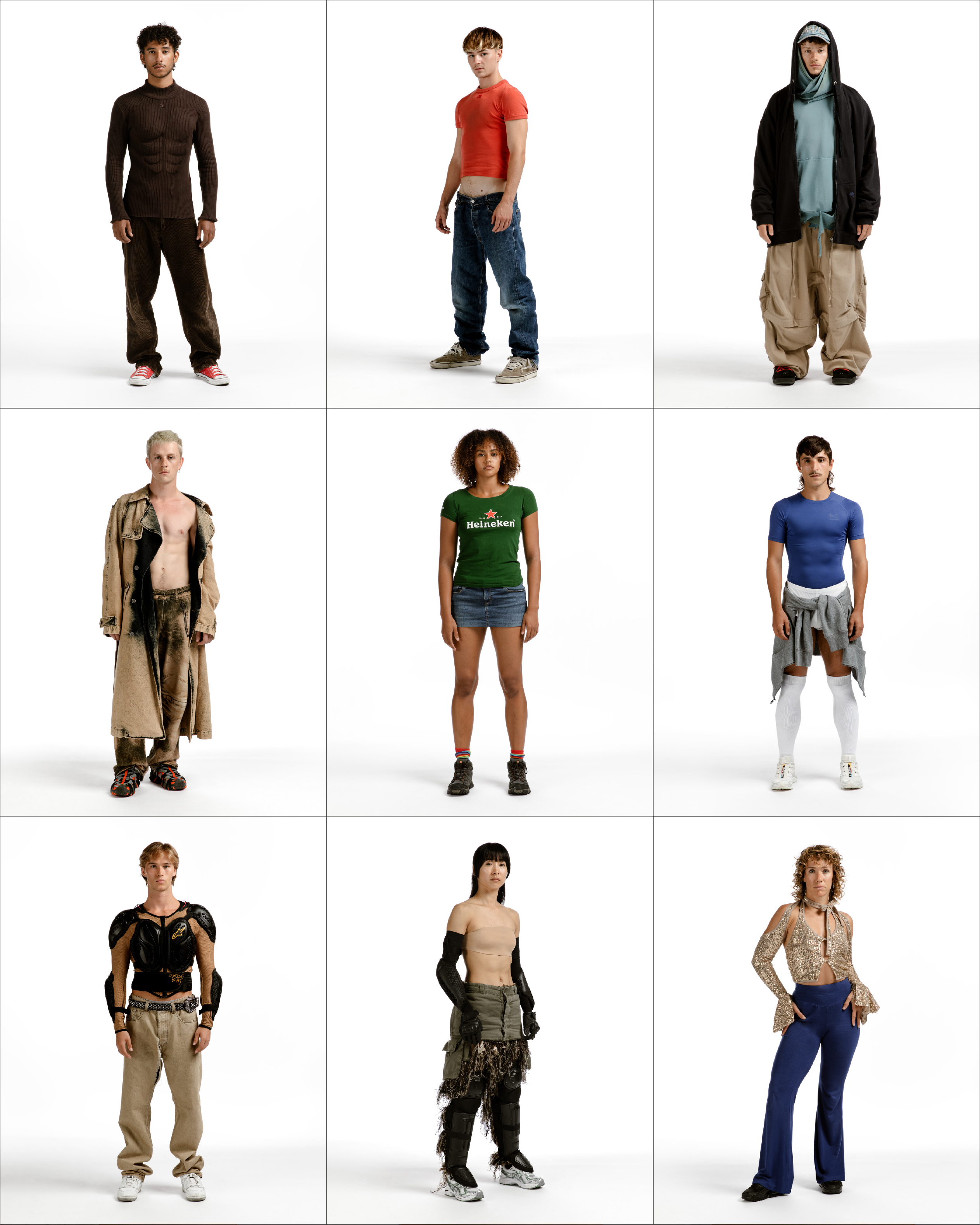 EXHIBITION MAGAZINE. DANCERS 2023-2024. (LA)HORDE, BALLET NATIONAL DE MARSEILLE. COSTUMES BY SALOMÉ POLOUDENNY