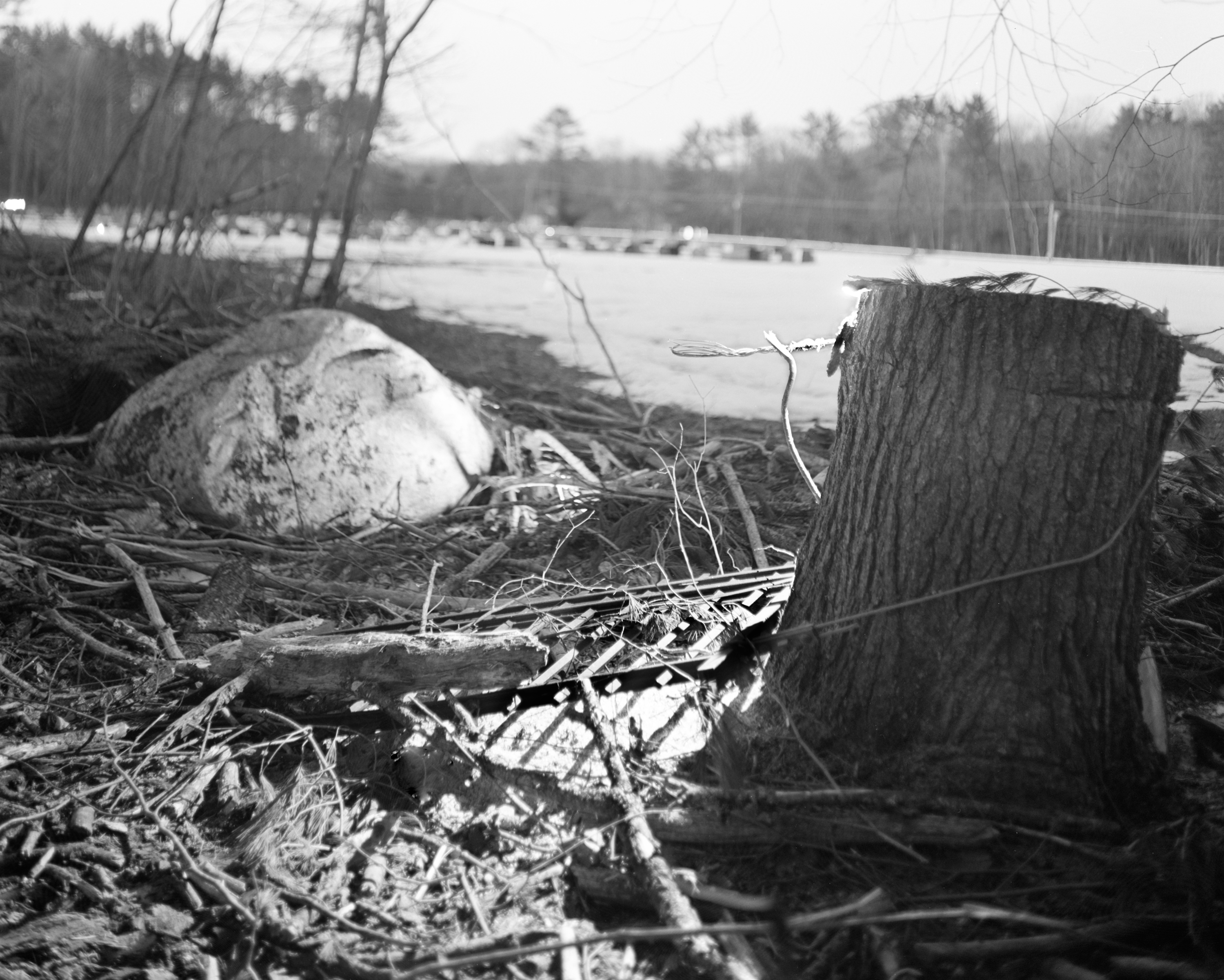 What Remains of the Battle of NorridgewockSilver Gelatin Print, 16x20&rdquo;, 2023