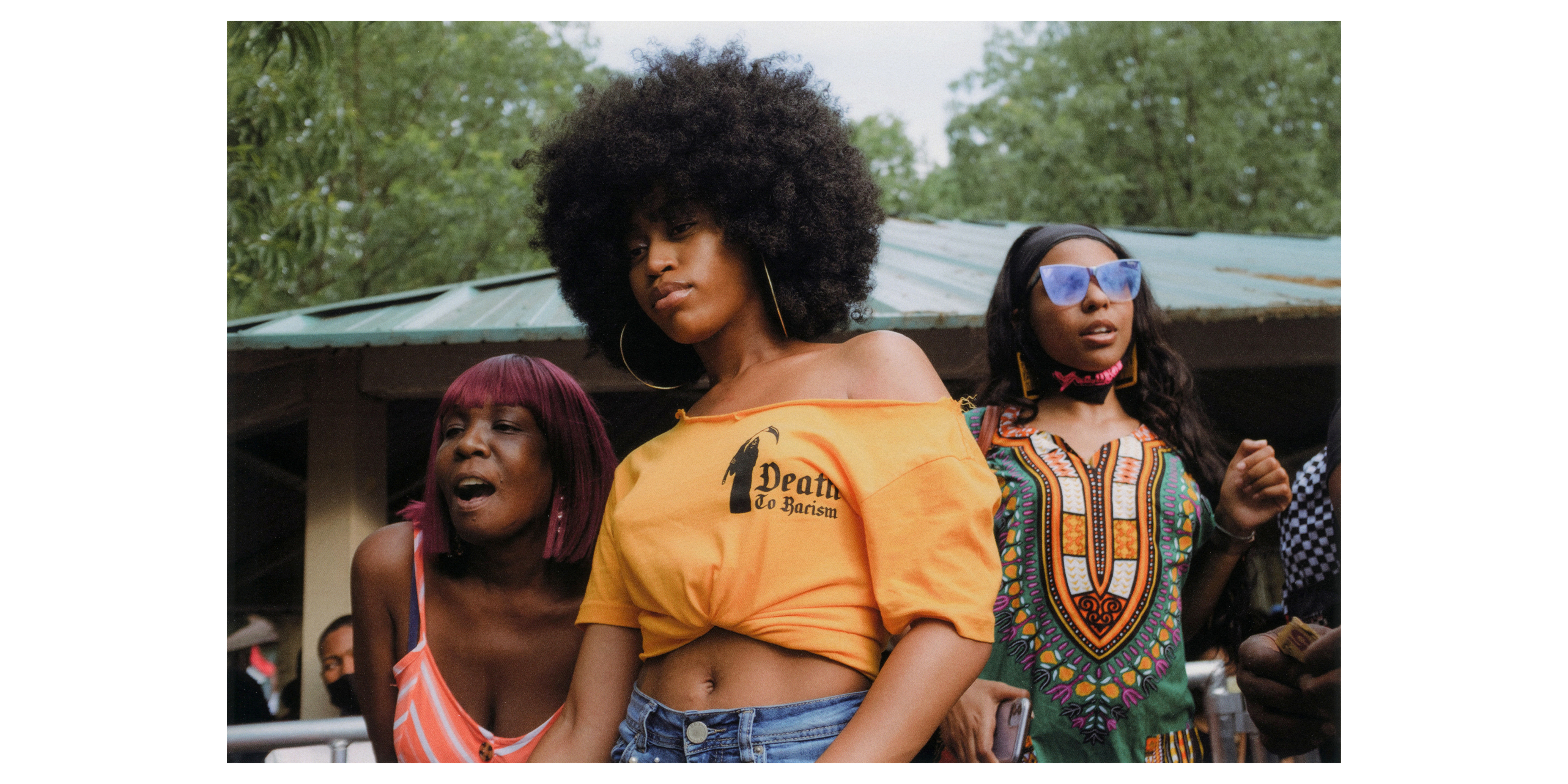 Women in Malcolm X Park on Juneteenth, Philadelphia, 2020