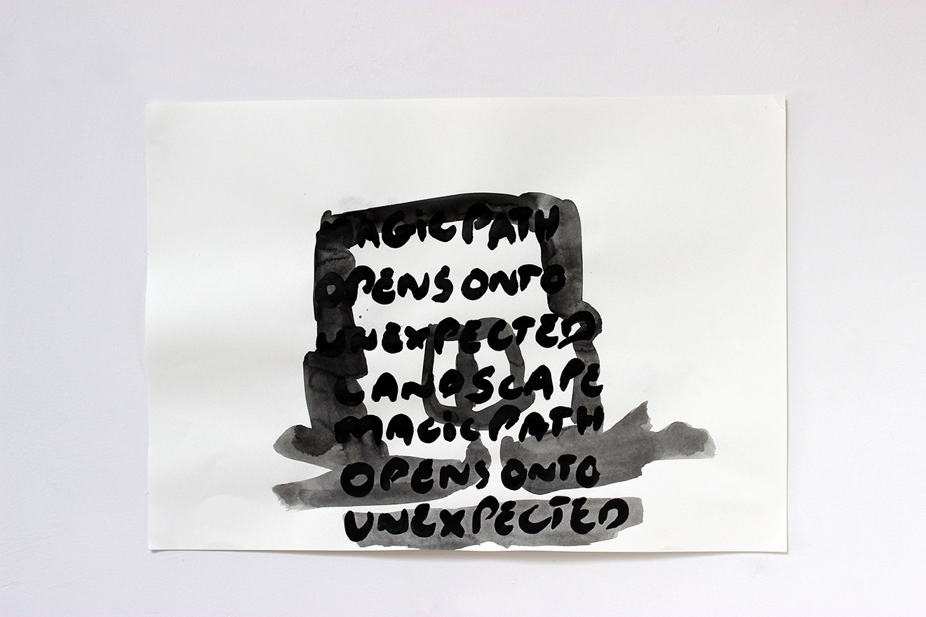 ink on paper, 42x30cm