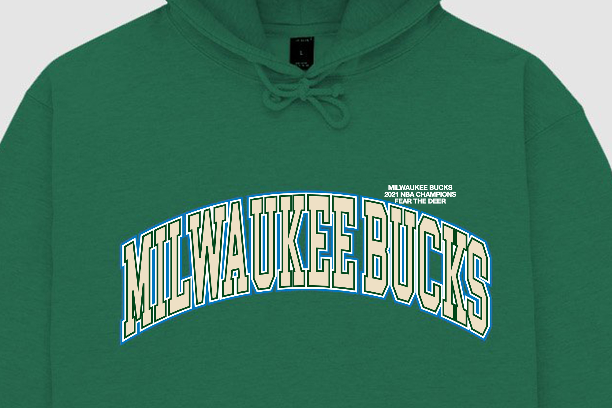 2021 NBA Milwaukee Bucks official championship merch x House of Highlights. Design + Creative Direction: Adi Nachum