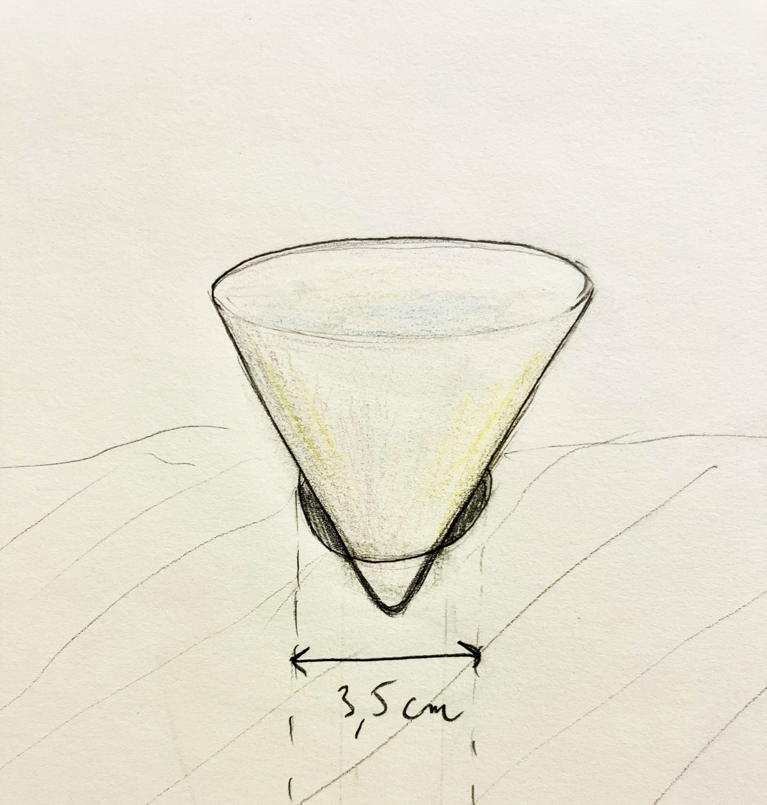 Coupes Fluxxy (croquis), 2022 porcelaine émaillée, bave d'escargot et lustre, diamètre 7 cmRésidence croisée à Craft-Limoges & à la Marbrerie Bonnichon (2021- 2023), soutenue par la DRAC Nouvelle-Aquitaine.