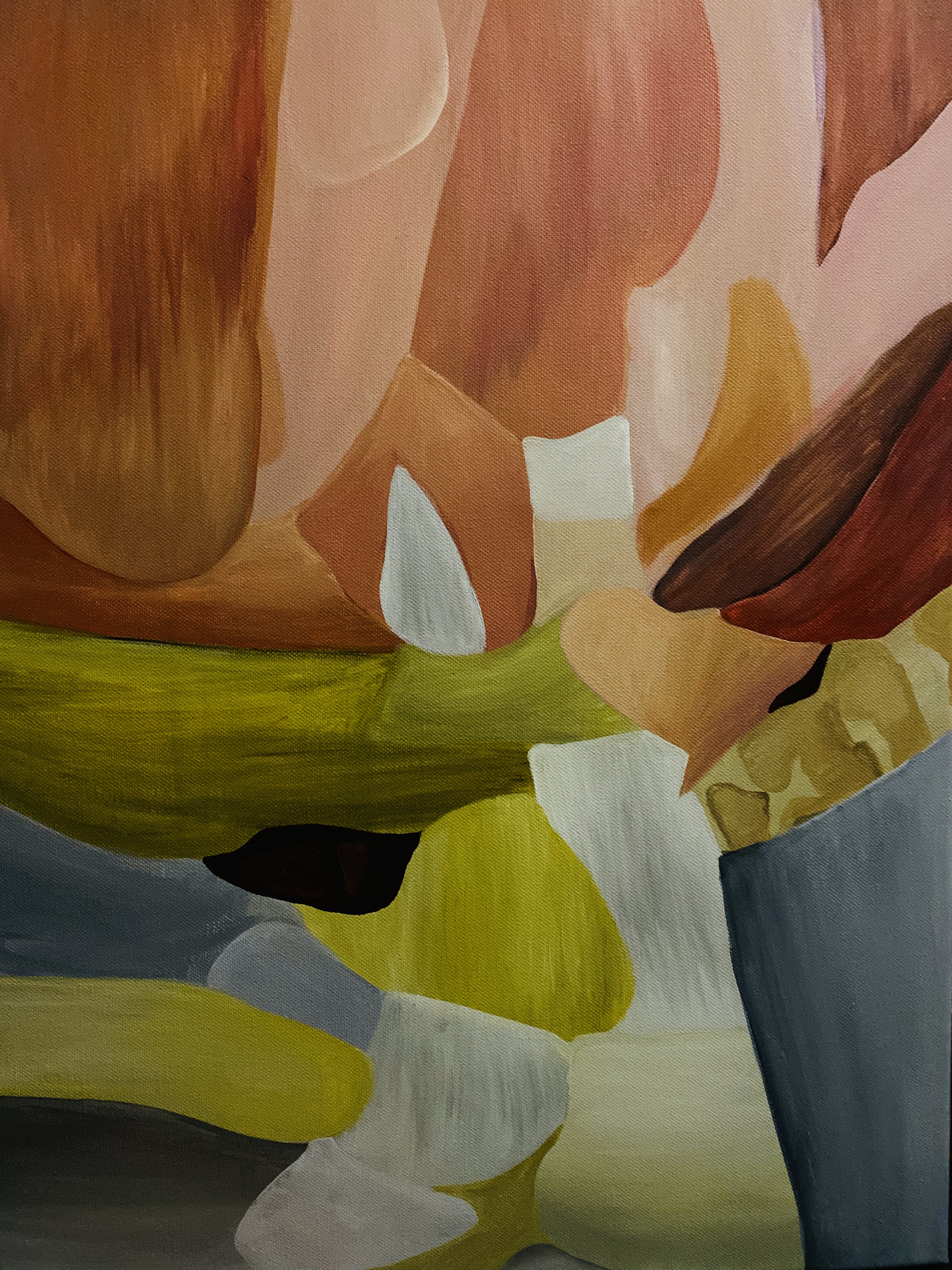 dissected, acrylic on canvas, 16x20, 2021