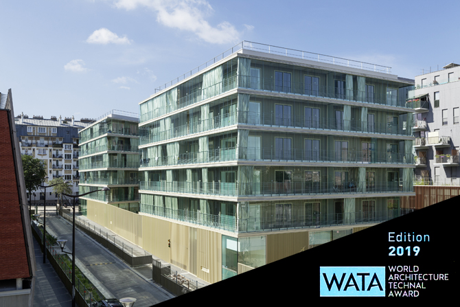 19/11/2019 - DISTINCTIONPour cette première édition du World Architecture Technal Award, notre projet de la porte de Montmartre avec Atelier Kempe Thill est lauréat dans la catégorie "Collective housing"