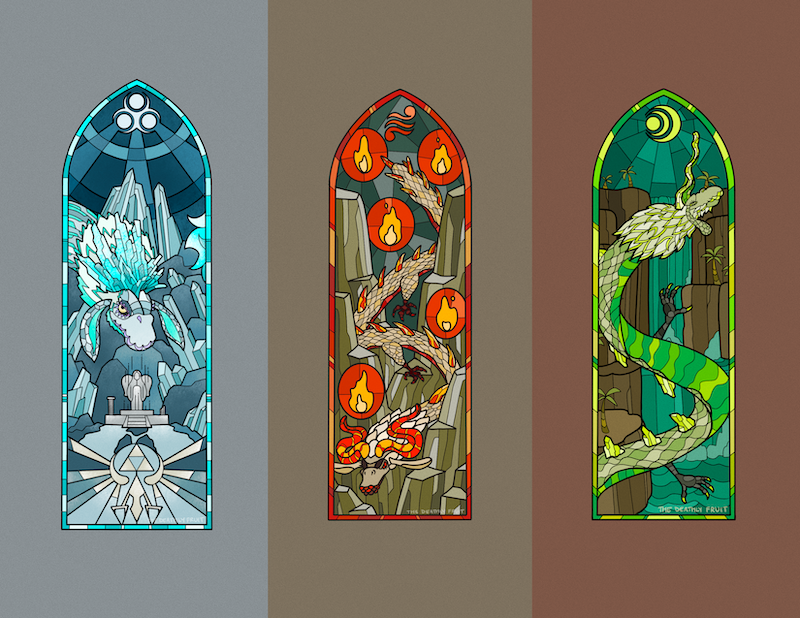 Stained Glass Dragons, 2023