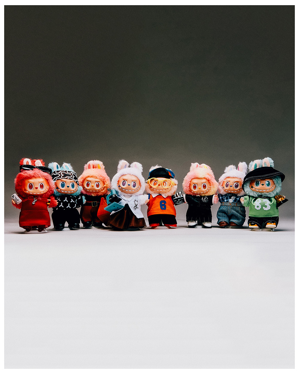 WSJ Magazine Innovator Awards Labubus; Photographed by Joel Arbaje; Labubus by Anna Mae Creates