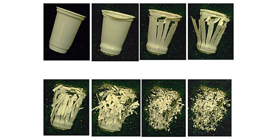 Cup from corn starch