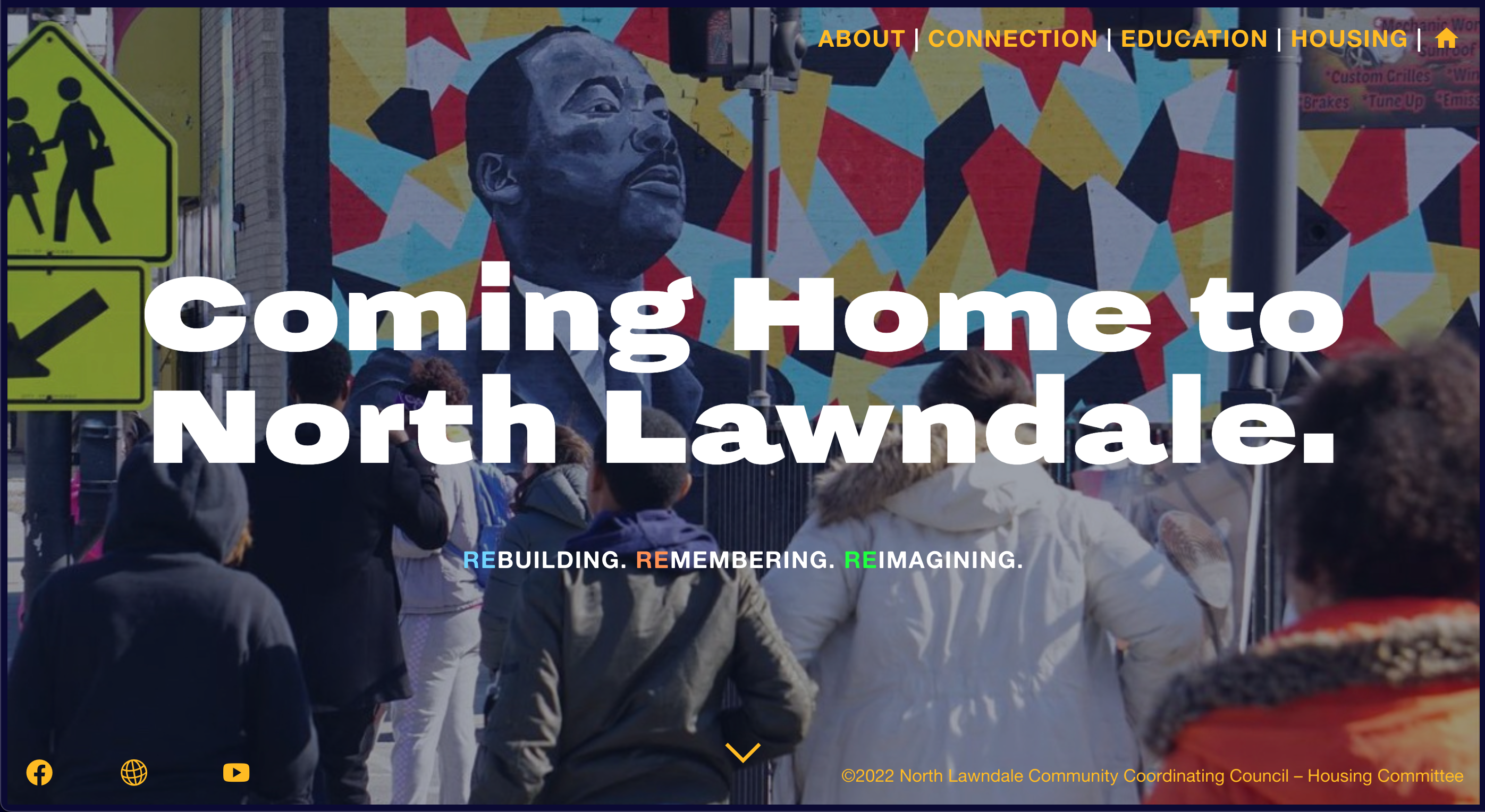 "Coming Home To North Lawndale" Website (2022)