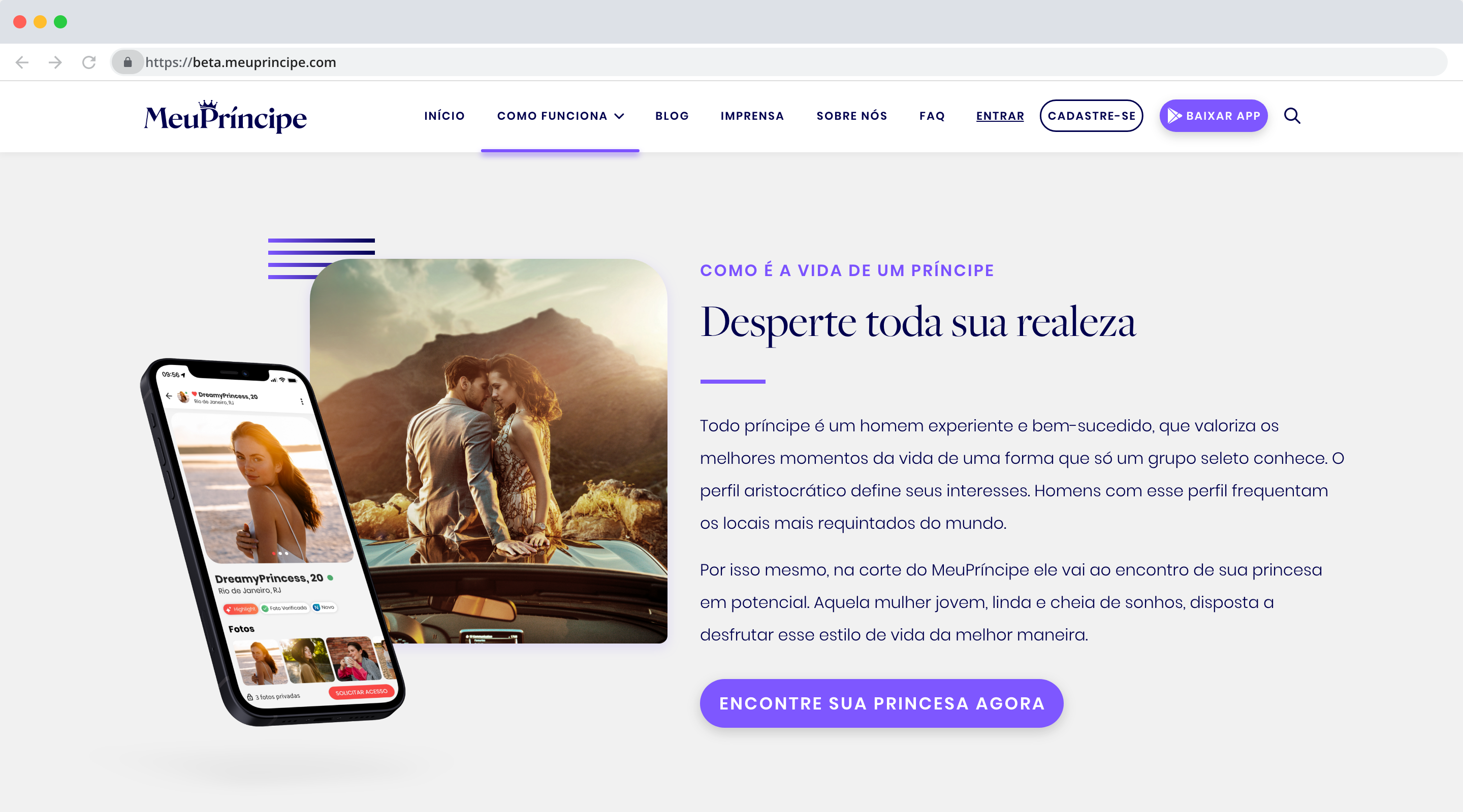 Dating App How it Works Page +