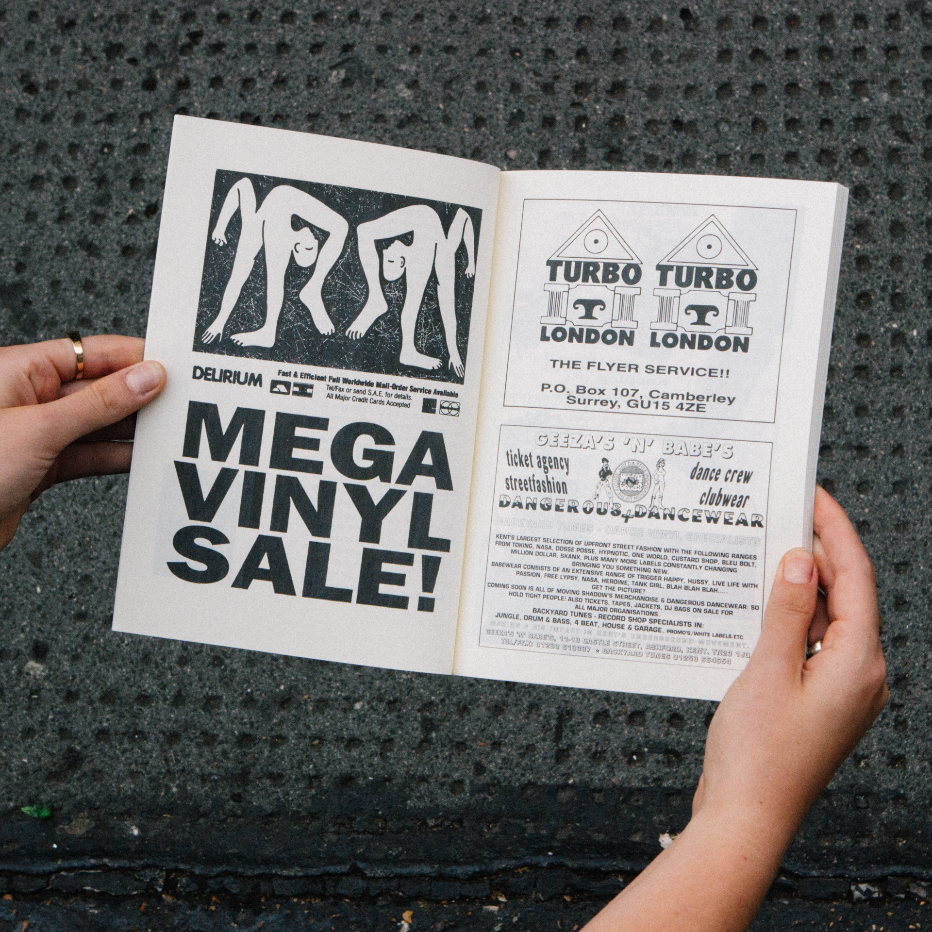 ARCHIVIO #1 – RECORDS STORE ADS AND PAPER EPHEMERA FROM RAVE