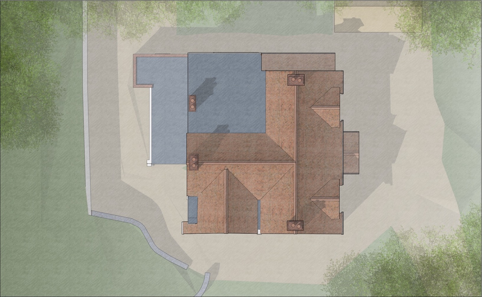 Existing Roof Plan