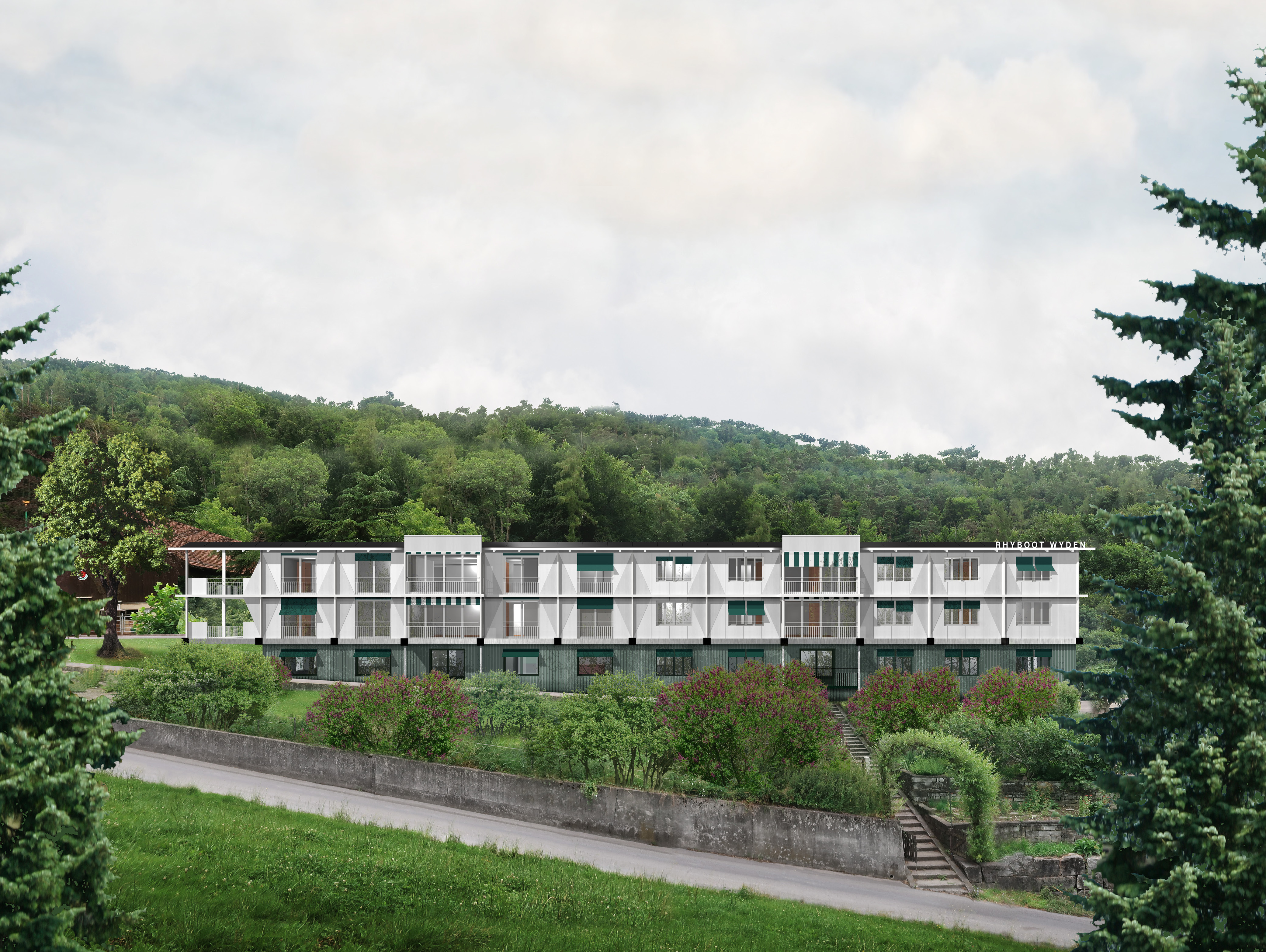 TitleZauberberg WydenCategoryExtension Residential AccomodationStatusCompetition, selectiveLocationBalgachDate01/2023Title:  Zauberberg WydenCategory: Extension Residential AccomodationStatus: Competition, selectiveLocation: Balgach Date: 01/2023