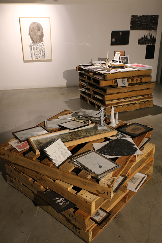 WET PAINT_exhibition installation