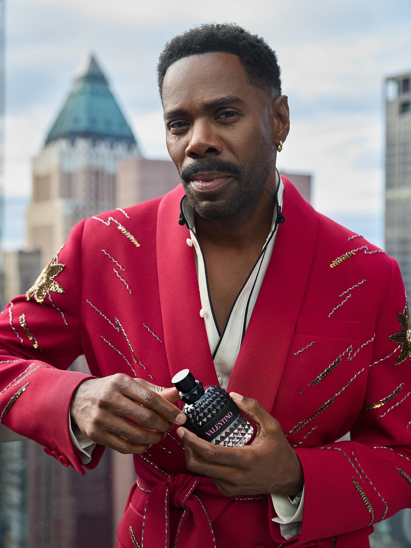 coleman domingo shot by lex merico for valentino beauty