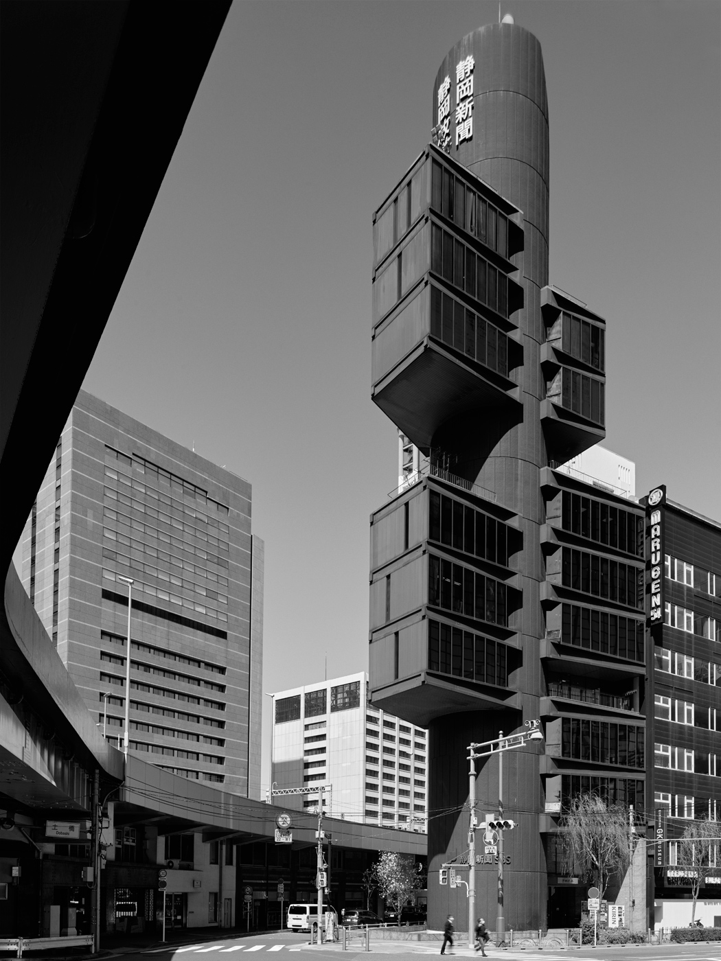 Shizuoka Press Center, Ginza | Kenzō Tange