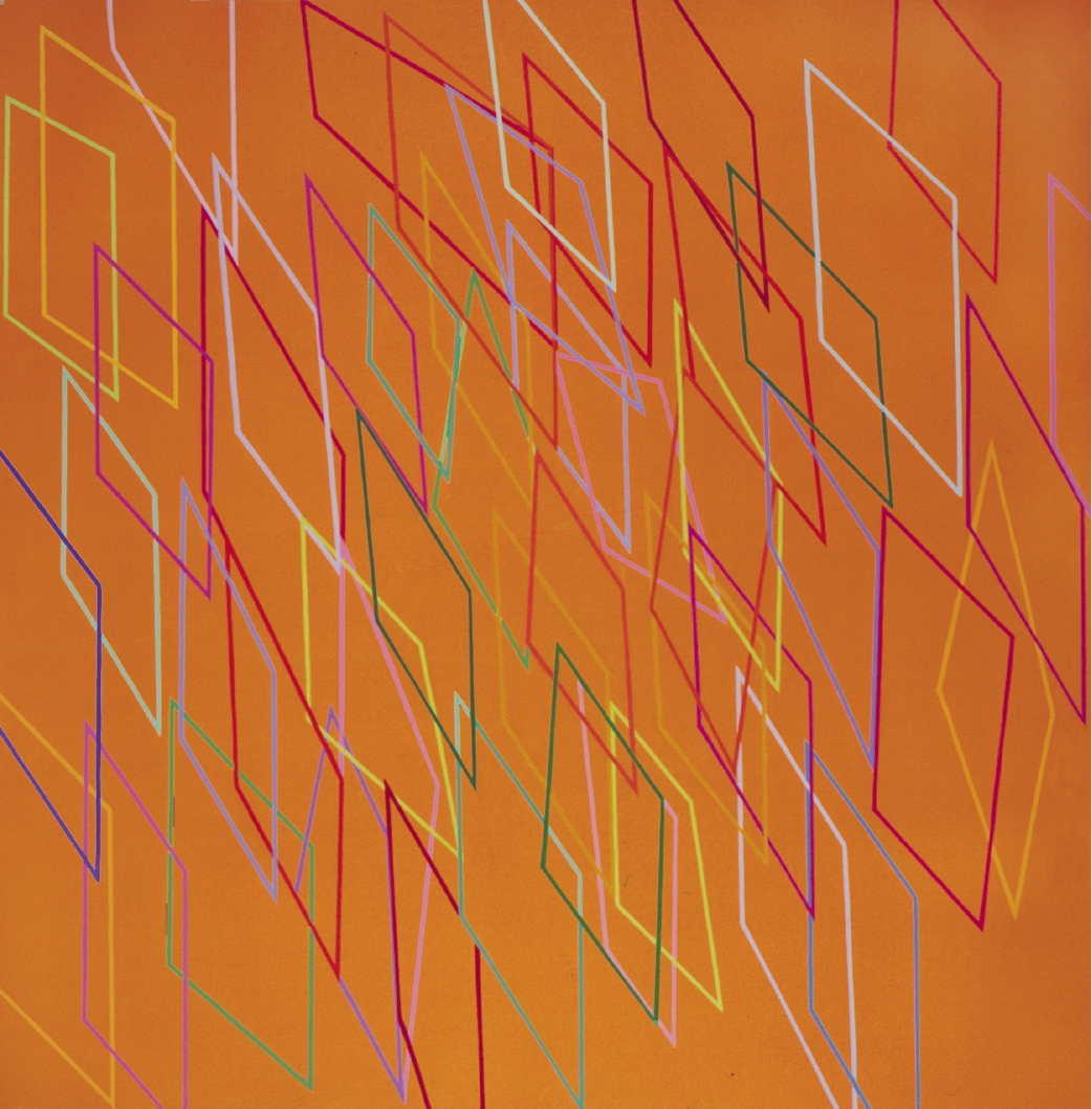 Untitled, 2003. Acrylic on canvas, 144 x 144 cm.