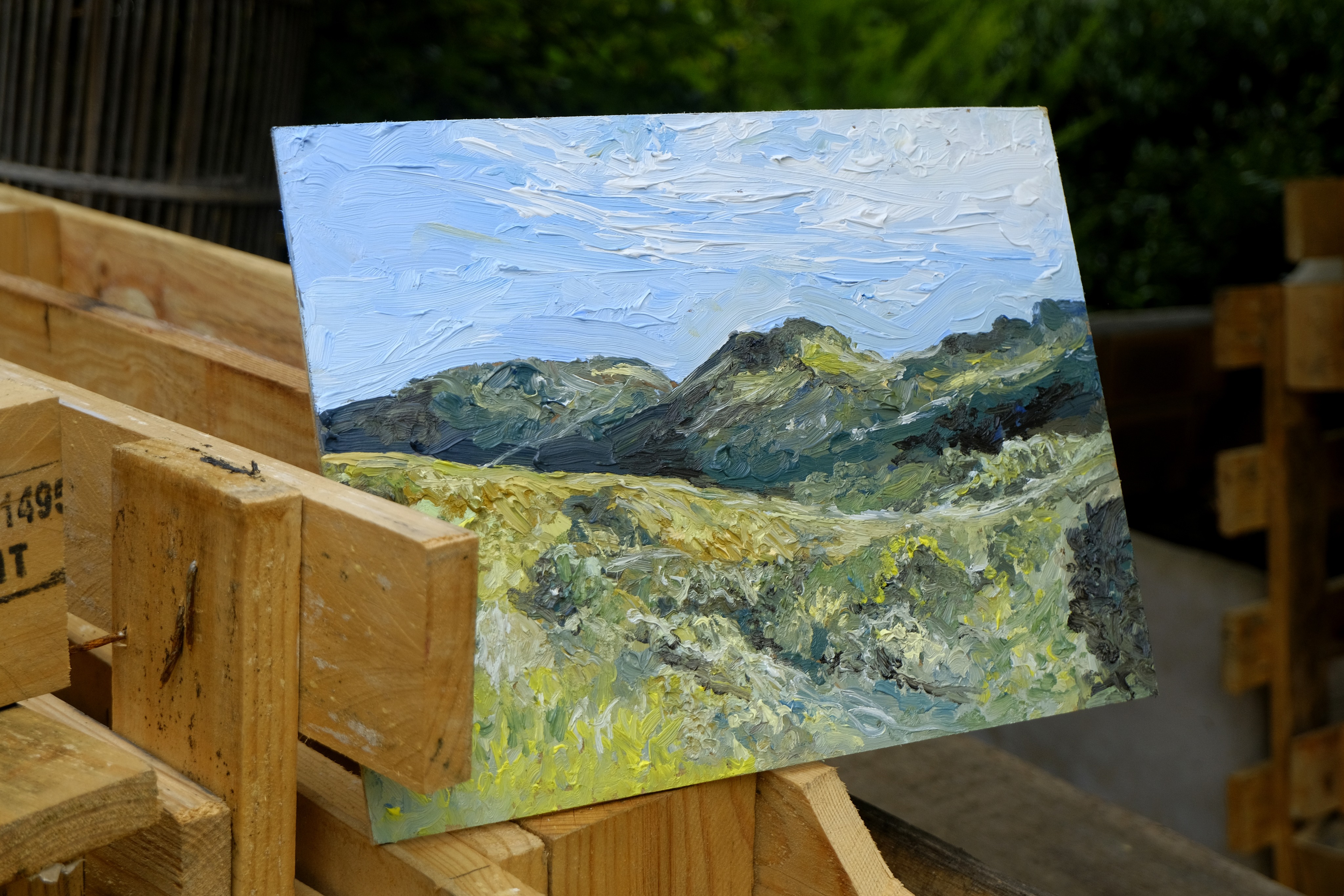 Travaux d'élève stage d'été de peinture à l'huile 