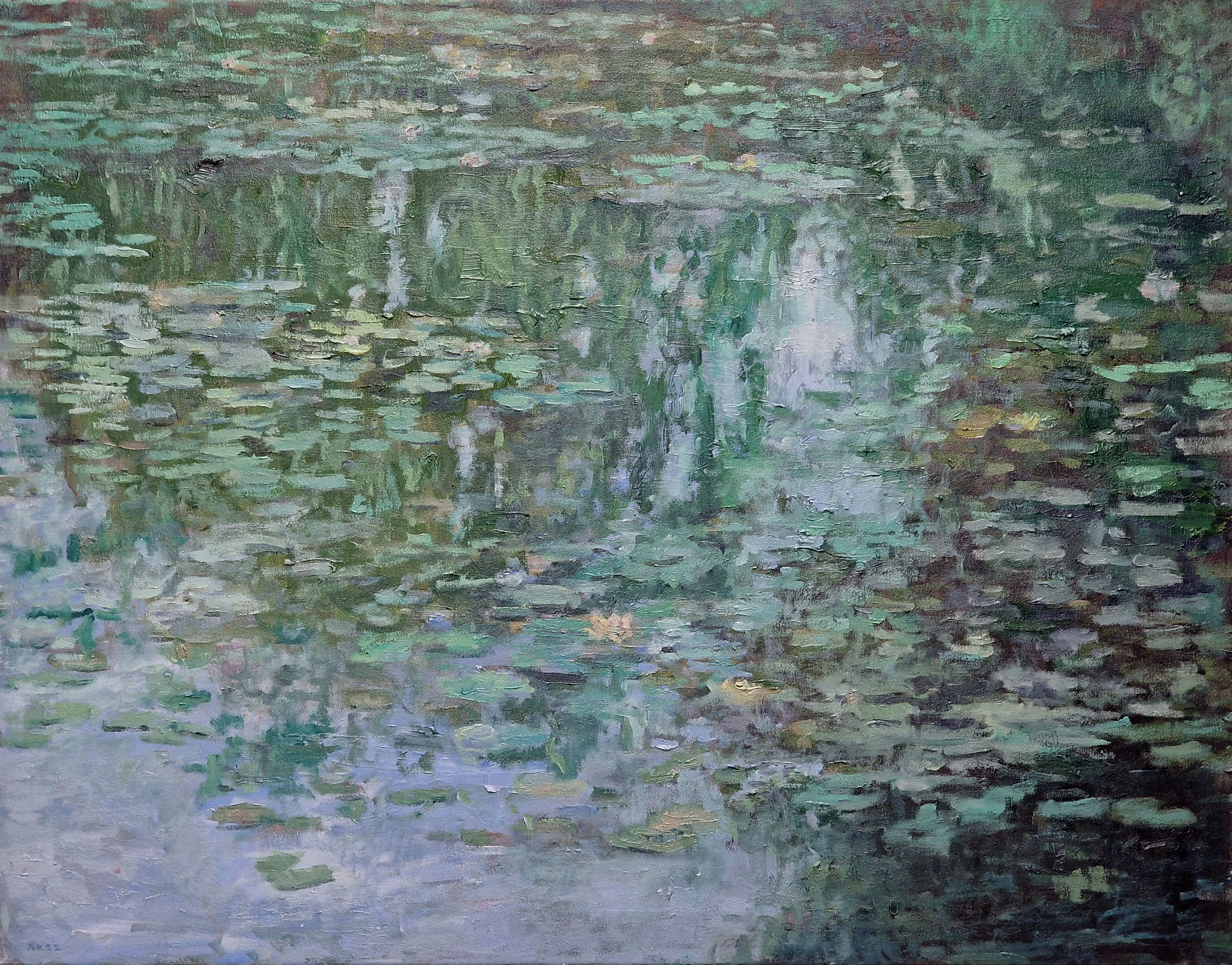 "Giverny", 70x89cm, sold