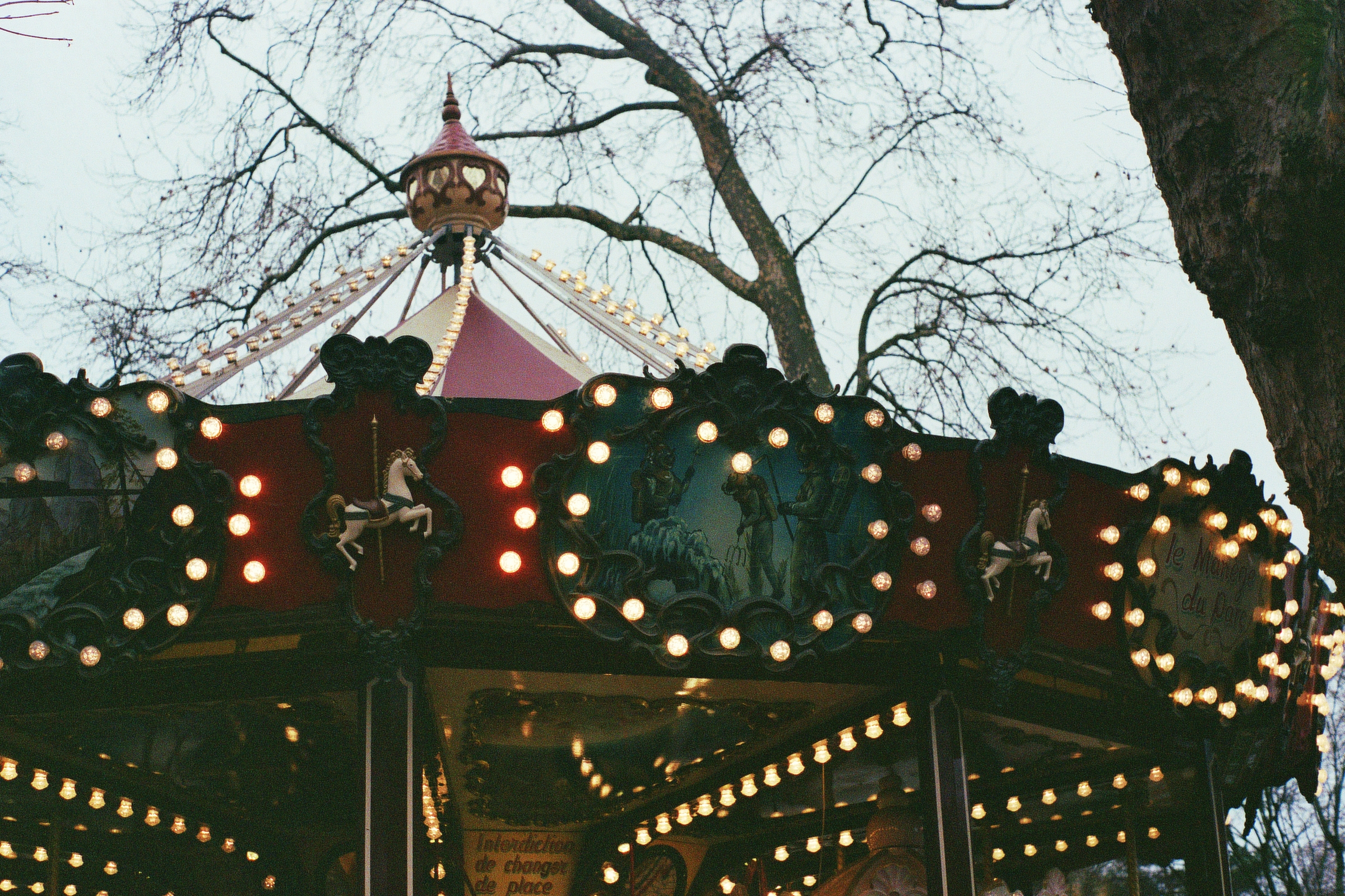 "Merry-Go-Round", analog photo (2023)