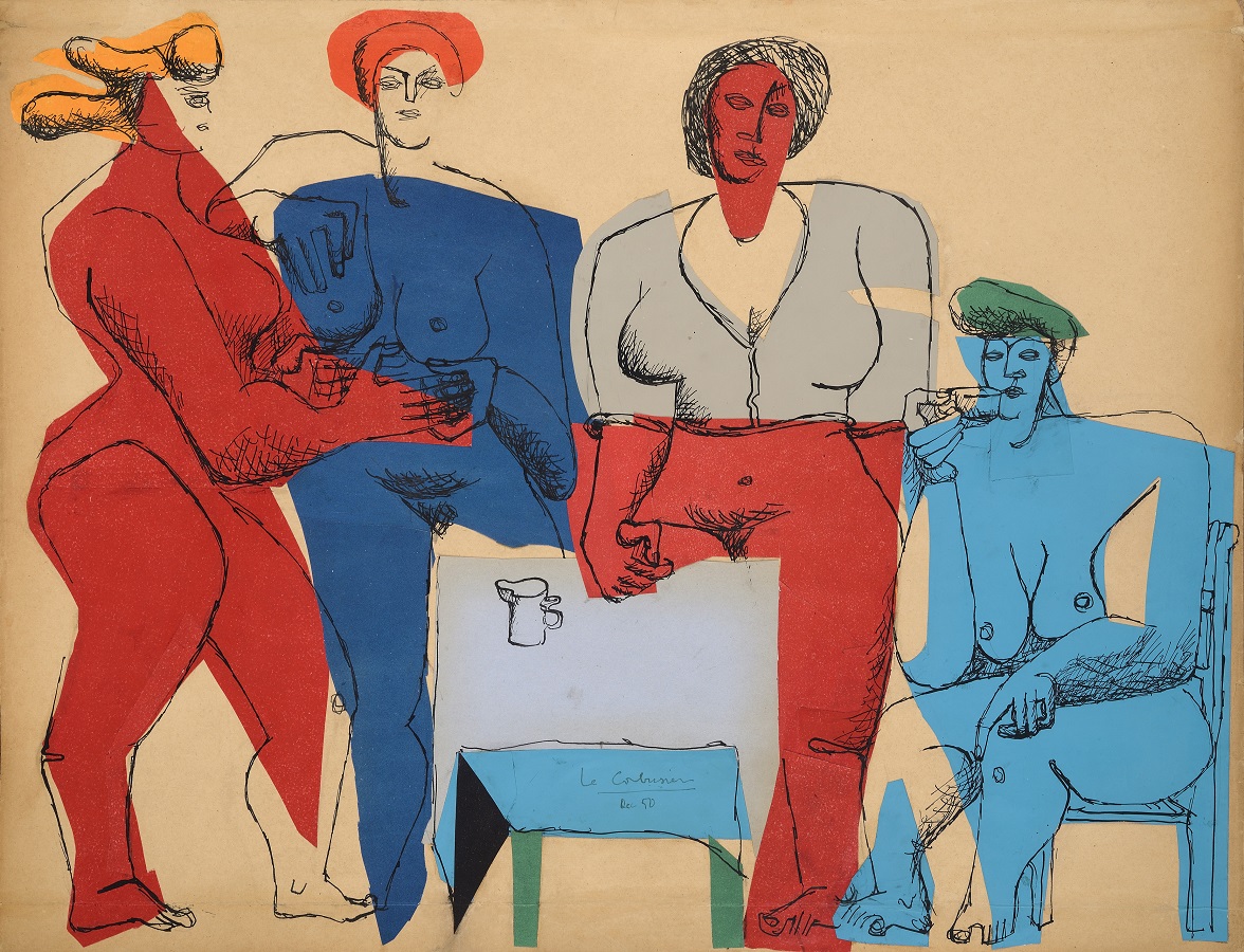 Le Corbusier, Quattre femmes, 1950