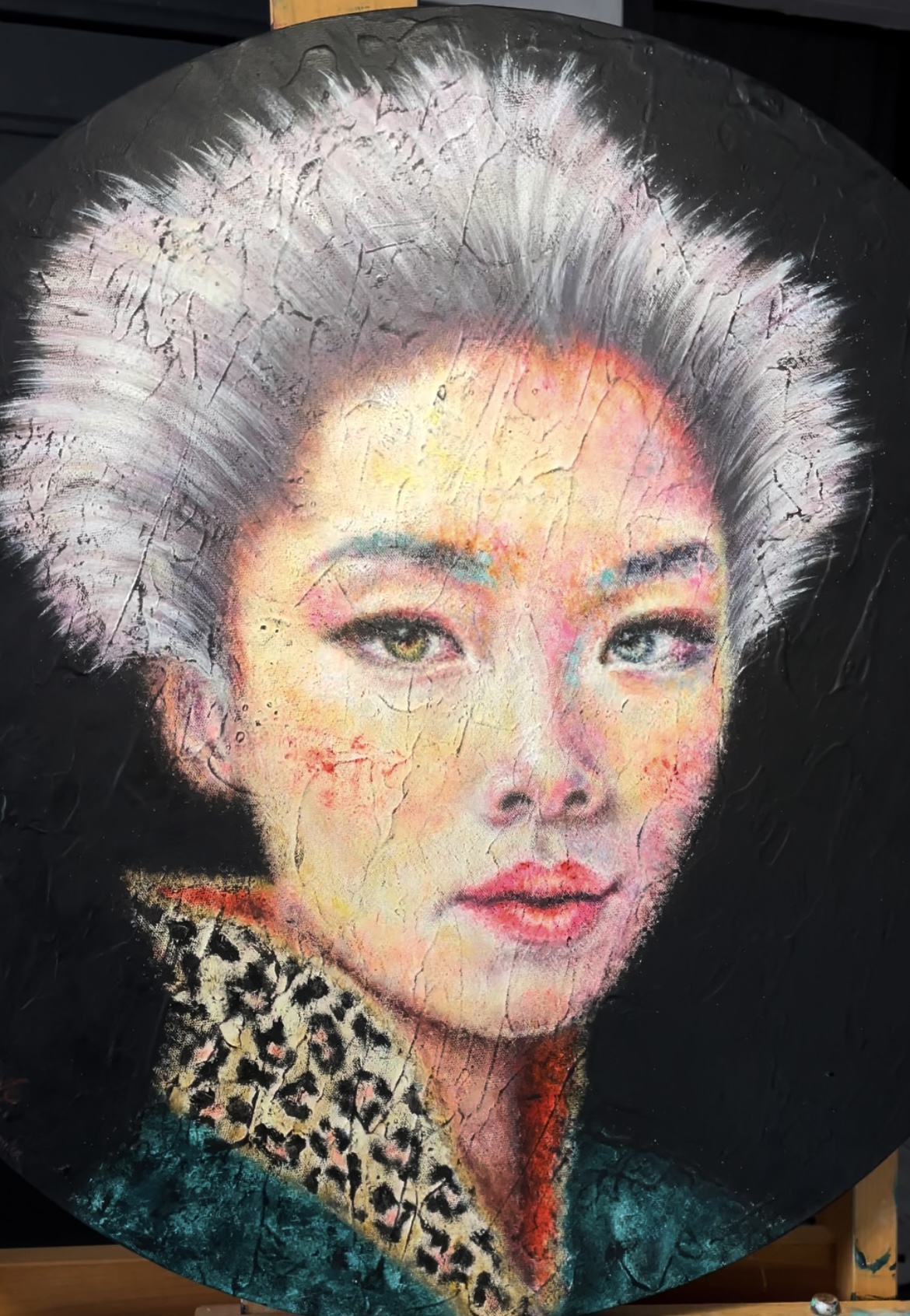 60x60 - acryl/canva - (disponible Galerie Sous-marin, Clisson)