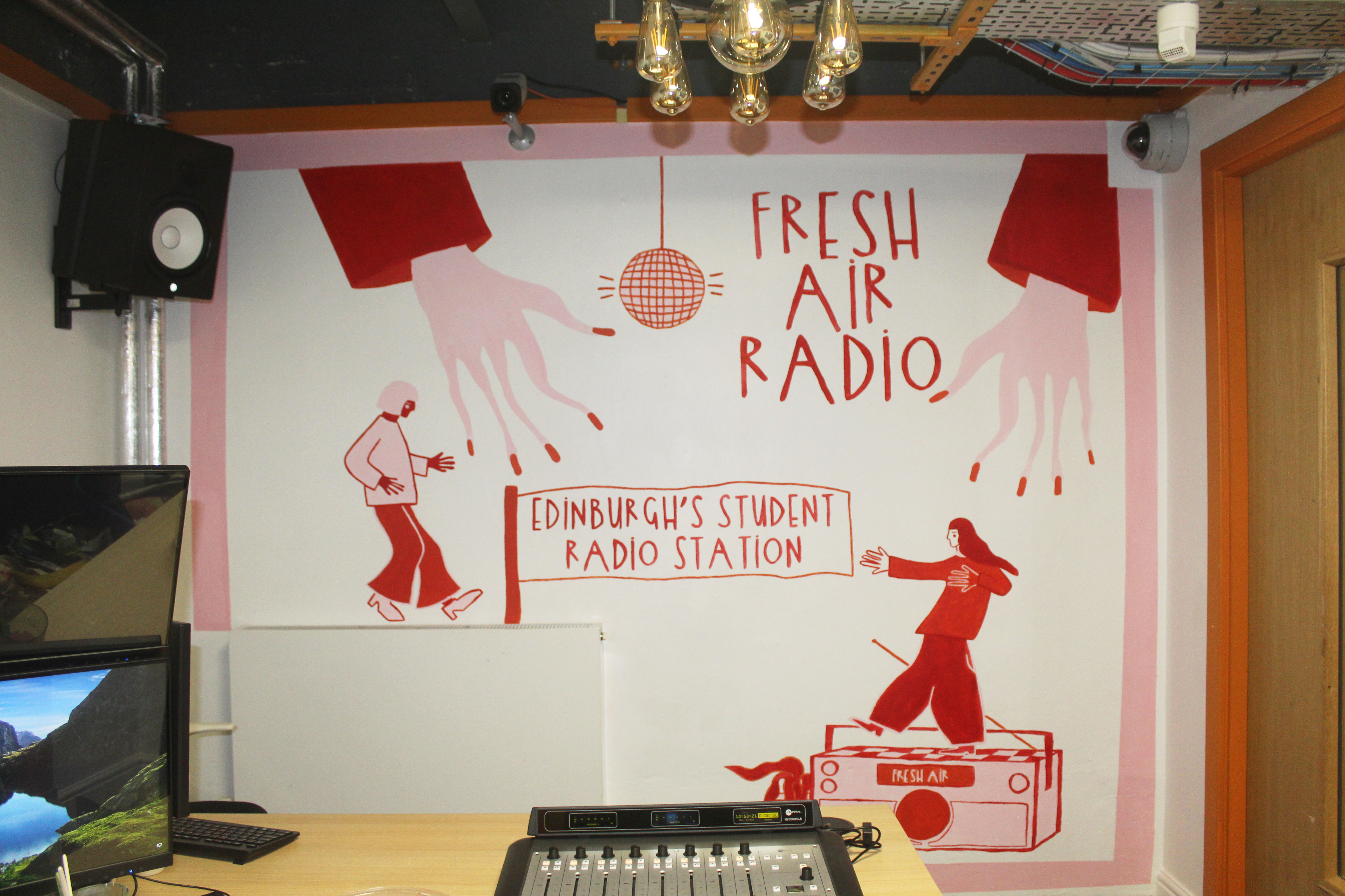 Fresh Air Radio mural