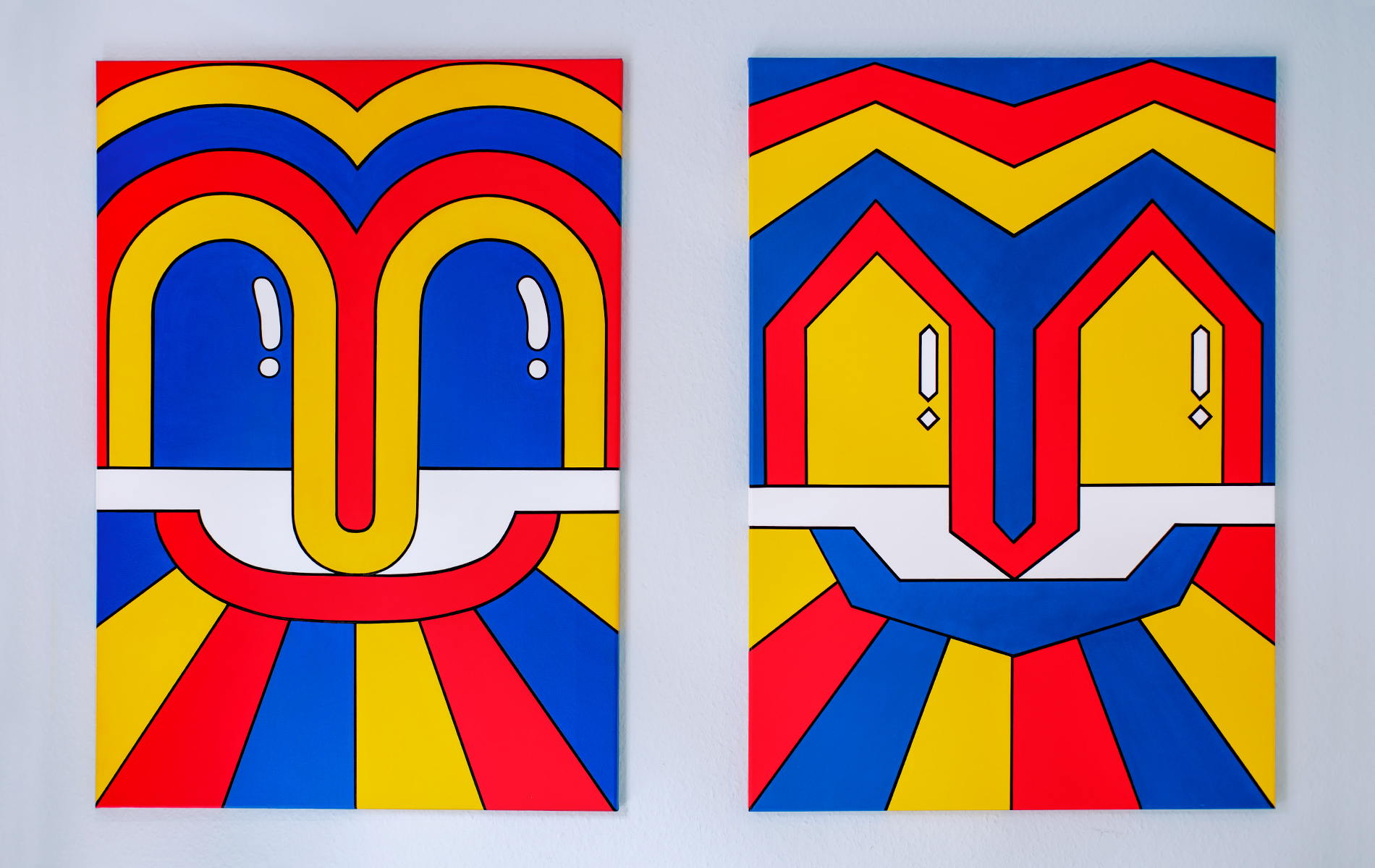 ZUSAMMEN SHE & HE | ACRYLIC ON CANVAS