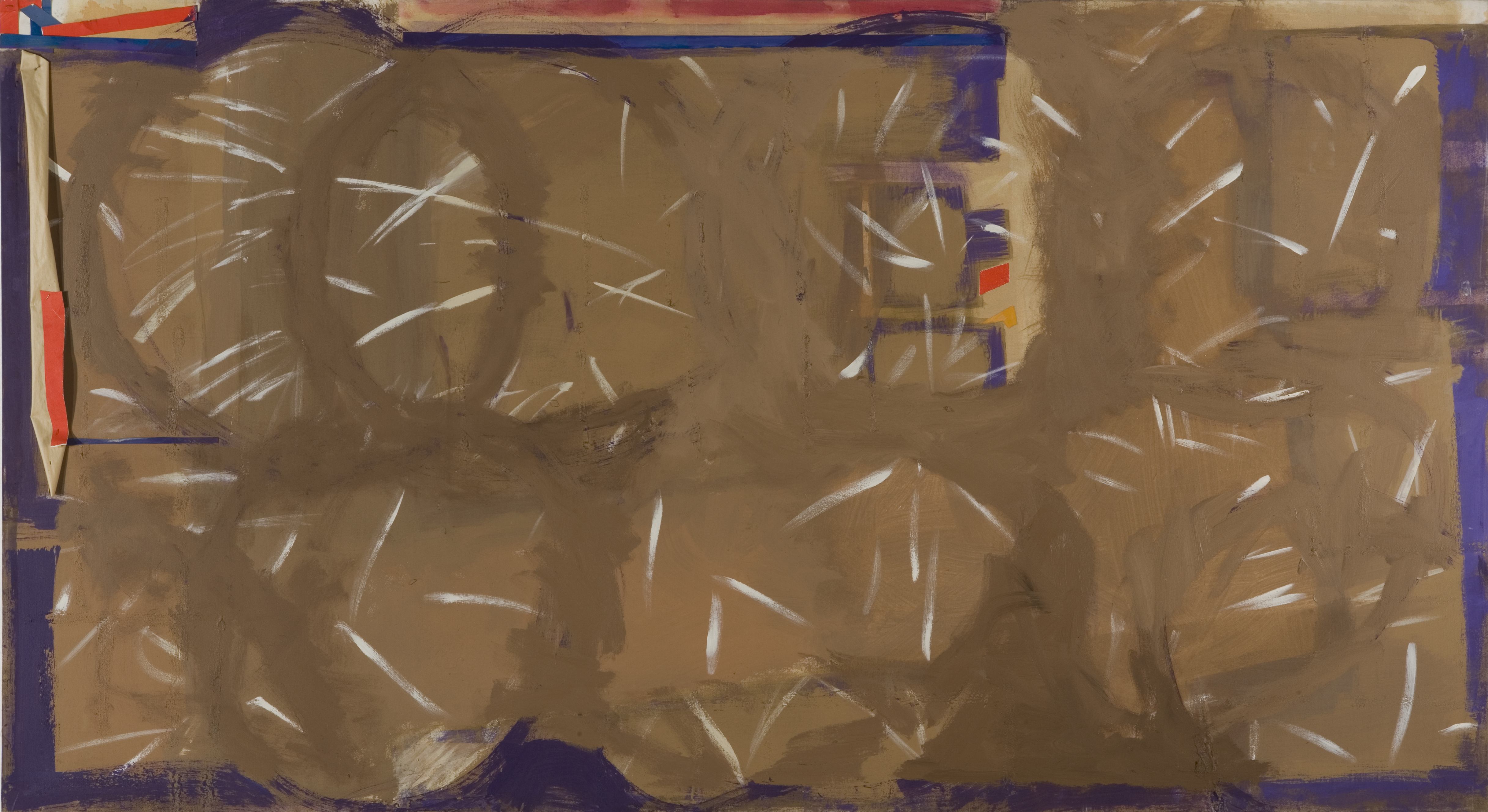 Untitled Acrylic on Canvas  1995   5' x 9'  