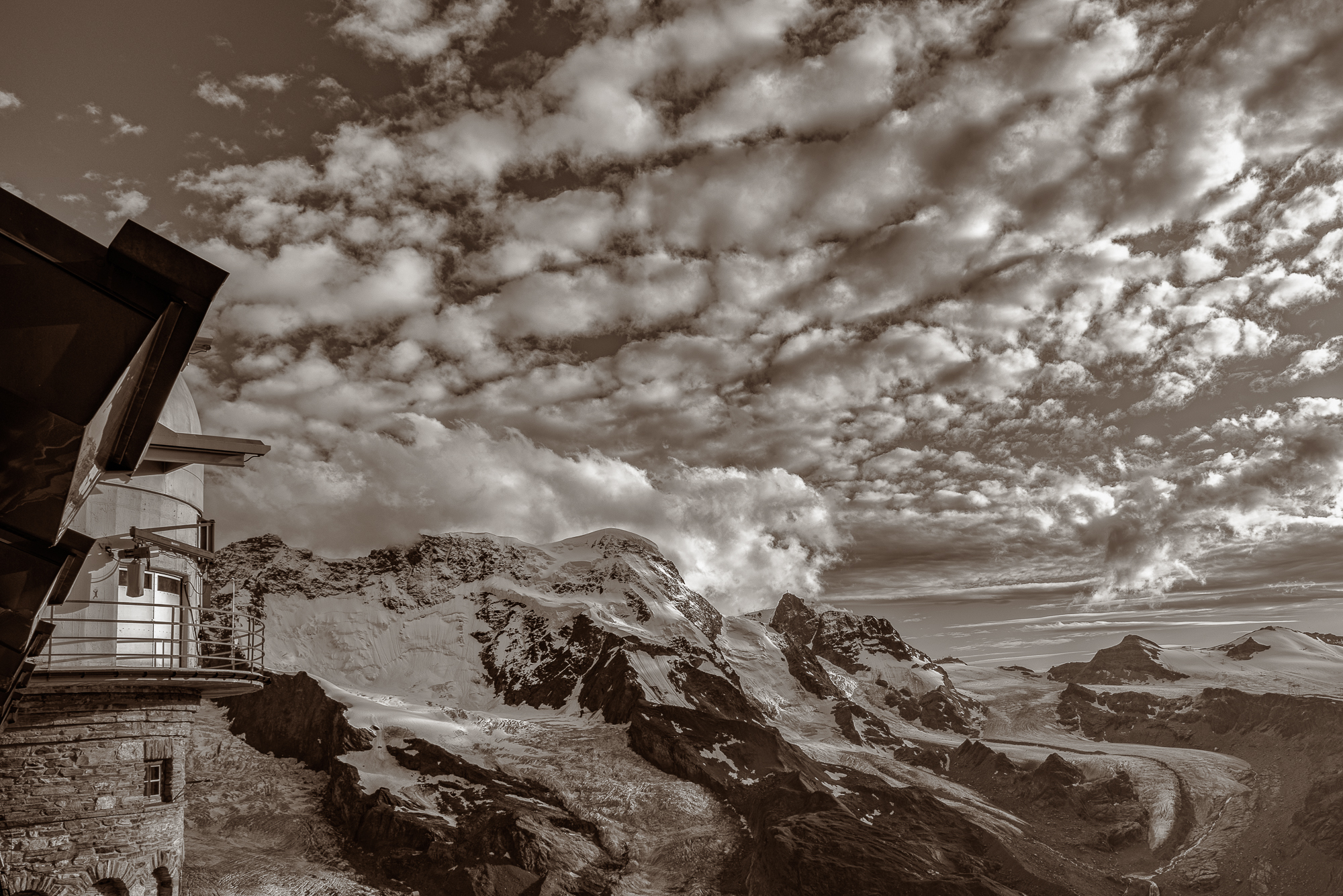 Gornergrat et son observatoire