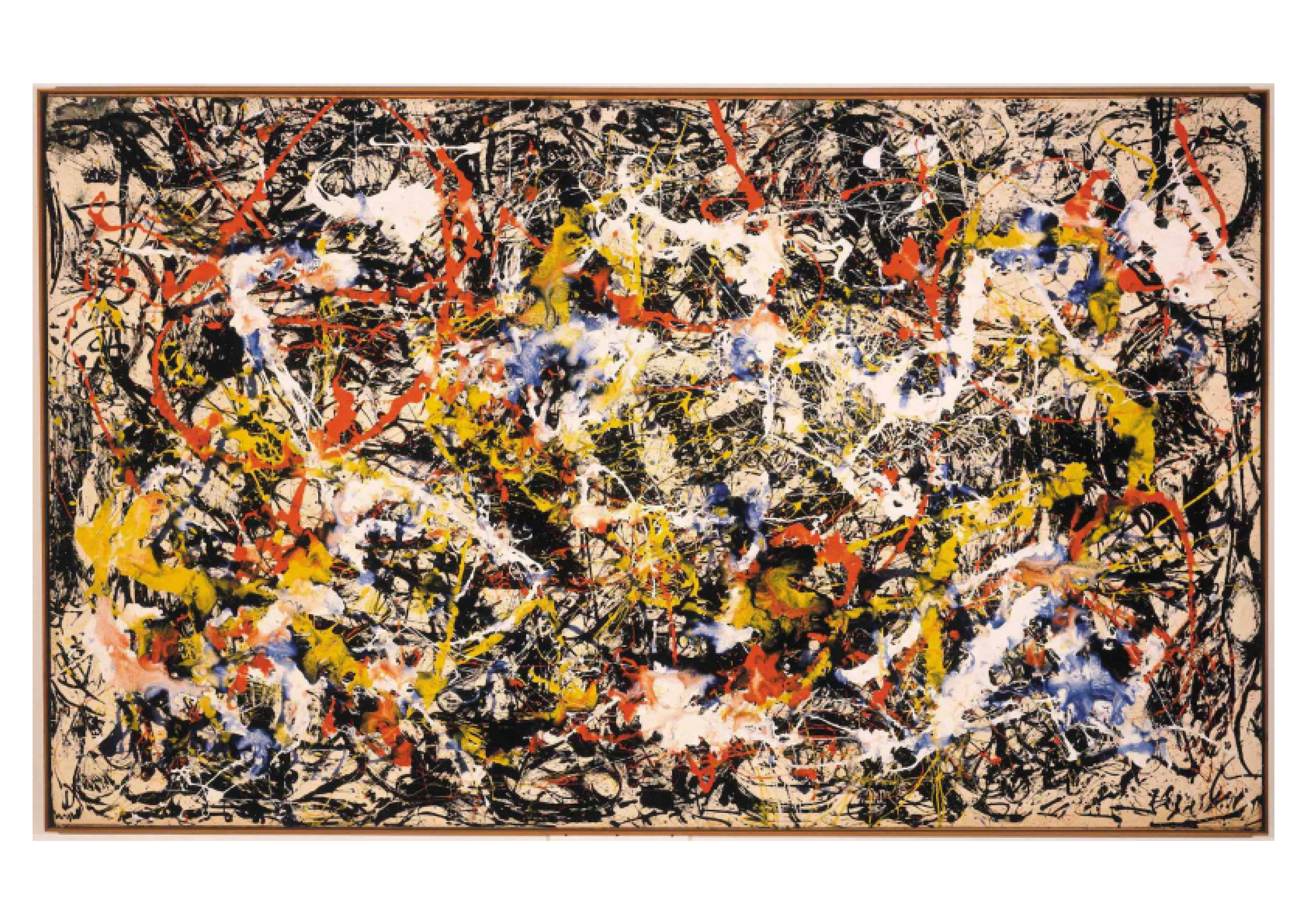 Inspiration: Jackson Pollock's CONVERGENCE (1952)