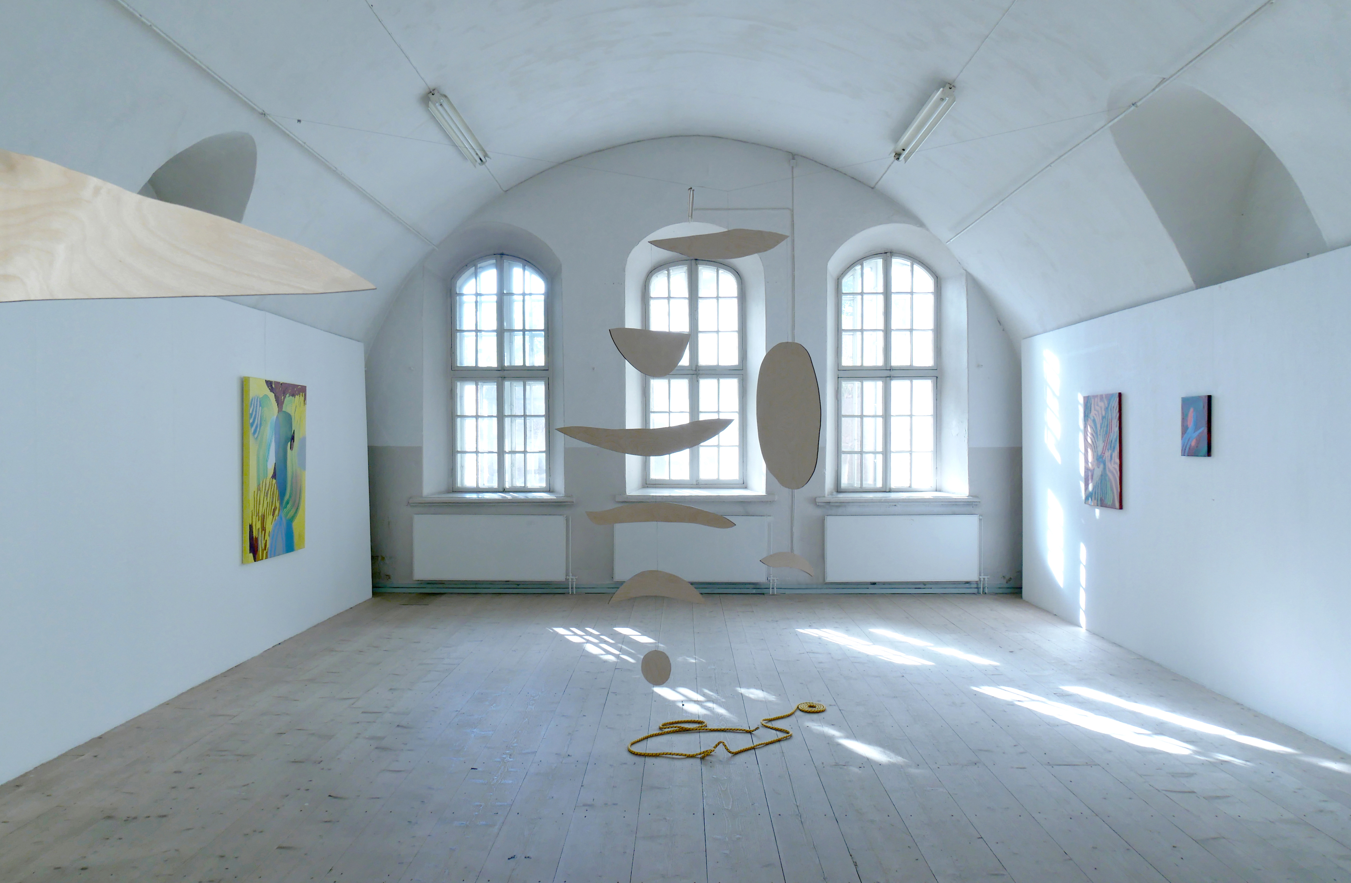 Installation view, Floating exhibition, Haa Gallery, Helsinki 2025