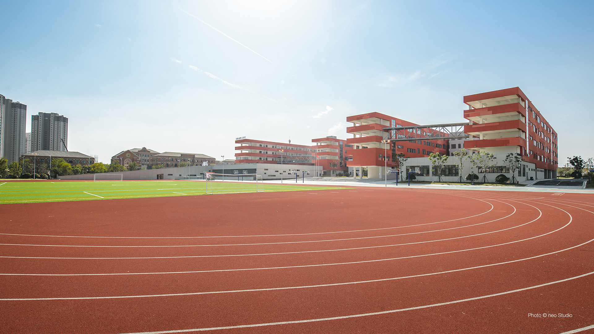 View from the sports fieldPhoto © neo Studio
