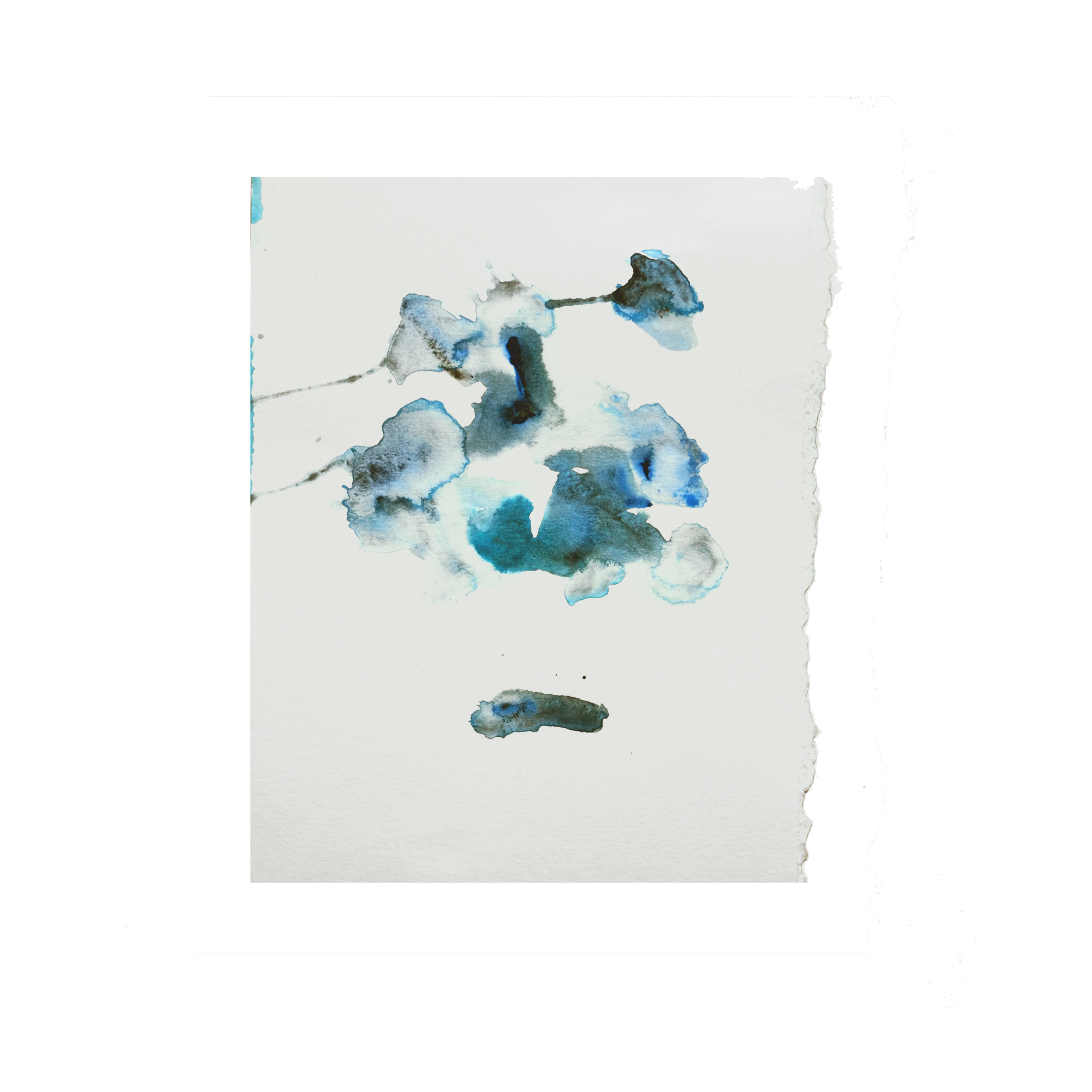 °12, 2015 : Étude d'aquarelle / Watercolor study, 5 x 7 "