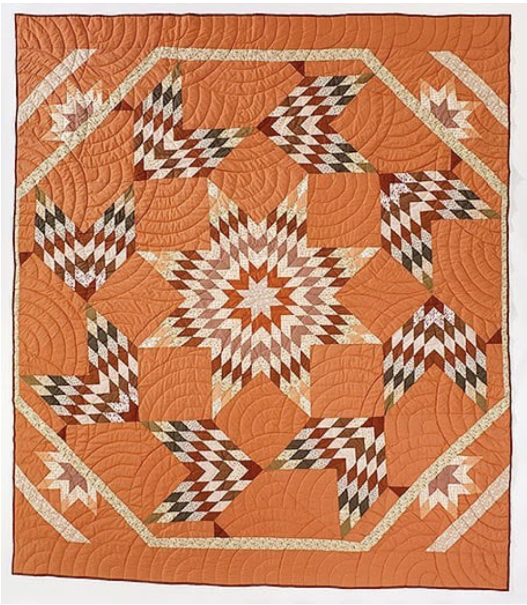 “Twirling Leaves” by Almira Buffalo Bone Jackson